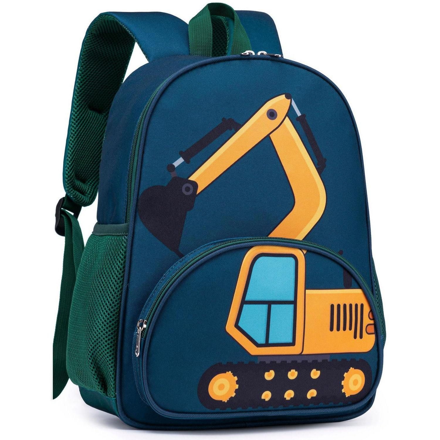 LuxusKollektion Kinderrucksack Kinderrucksack Fahrzeug Blau 38cm