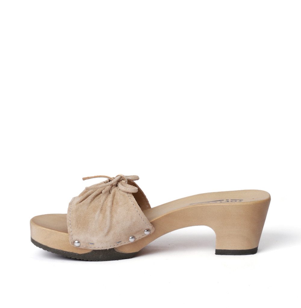 Softclox KIRSTEN Kaschmir taupe (hazelnut) Pantolette günstig online kaufen