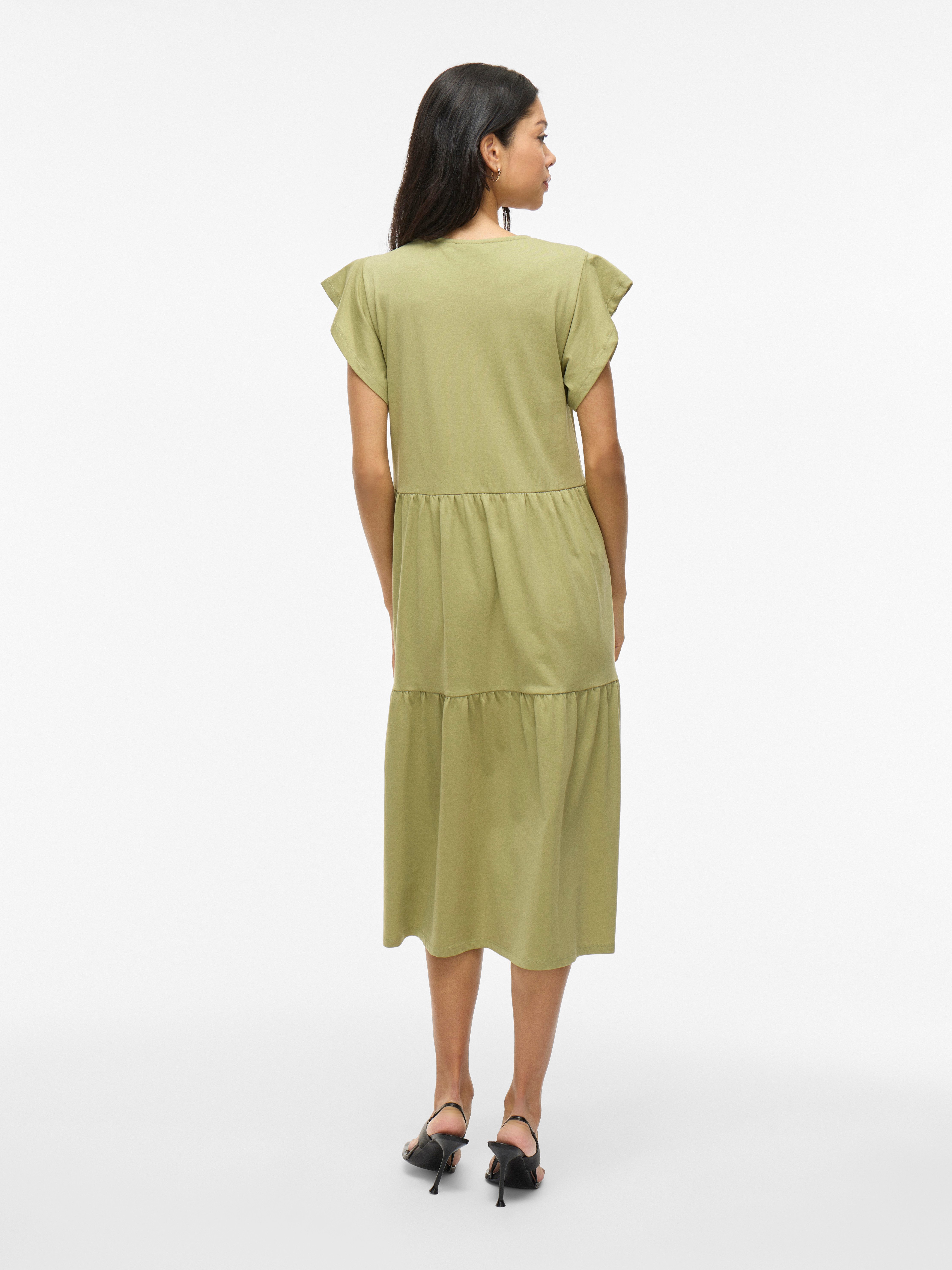 Vila Sommerkleid VISUMMER S/S MIDI DRESS günstig online kaufen
