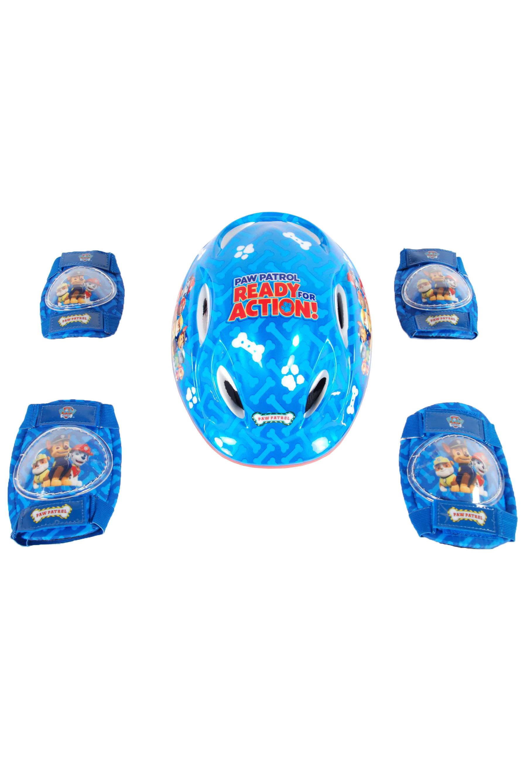 PAW PATROL Kinderfahrradhelm Deluxe, Skye Marshall Chase Rubble, Gr. 52-56 cm TÜV/GS