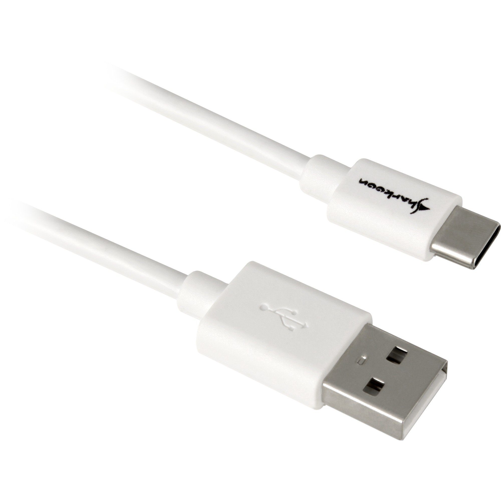 Sharkoon USB 2.0 Kabel, USB-A Stecker > USB-C Computer-Kabel