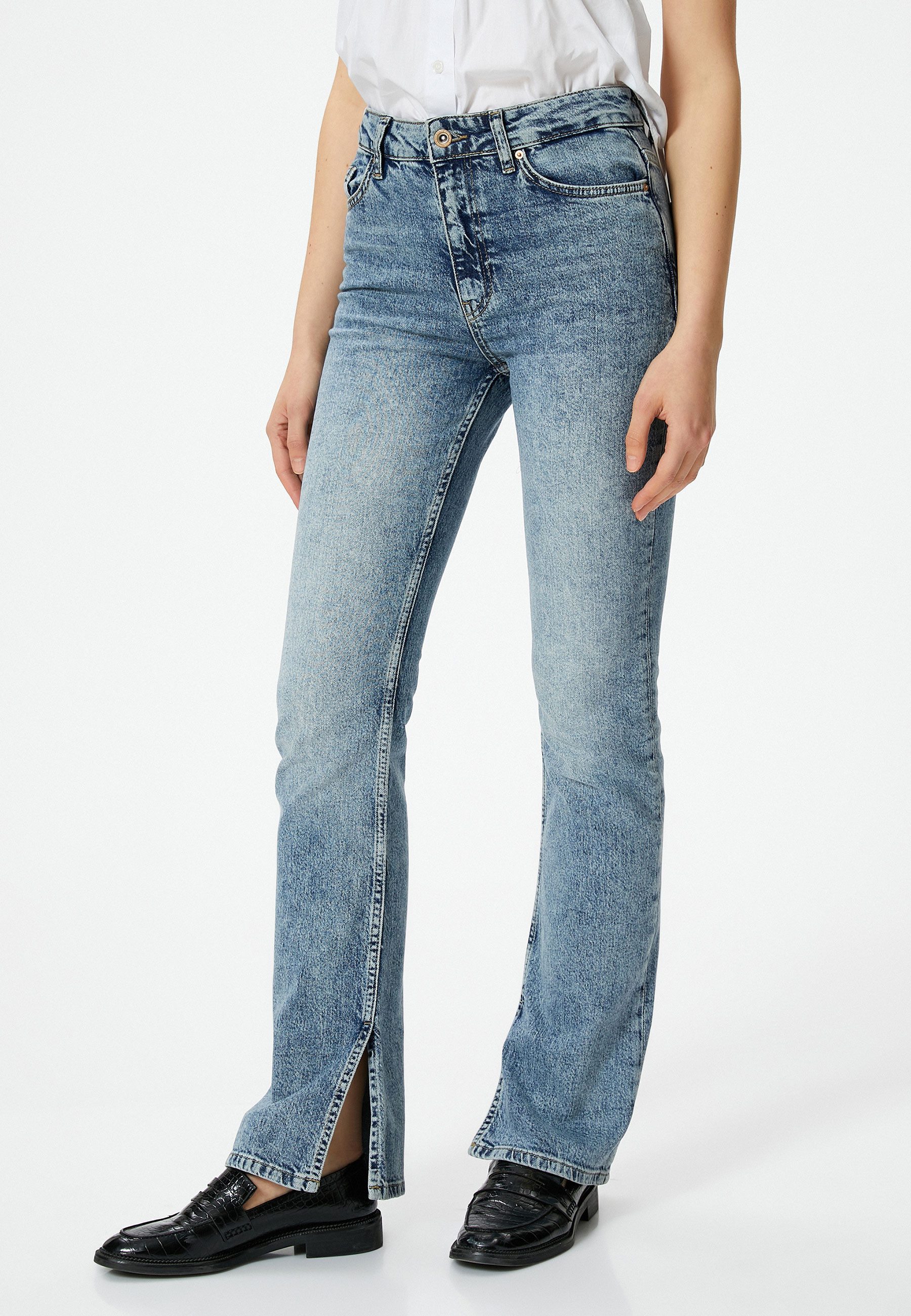 Koton Slim-fit-Jeans Denim Slim Flare Slim-fit-Jeans