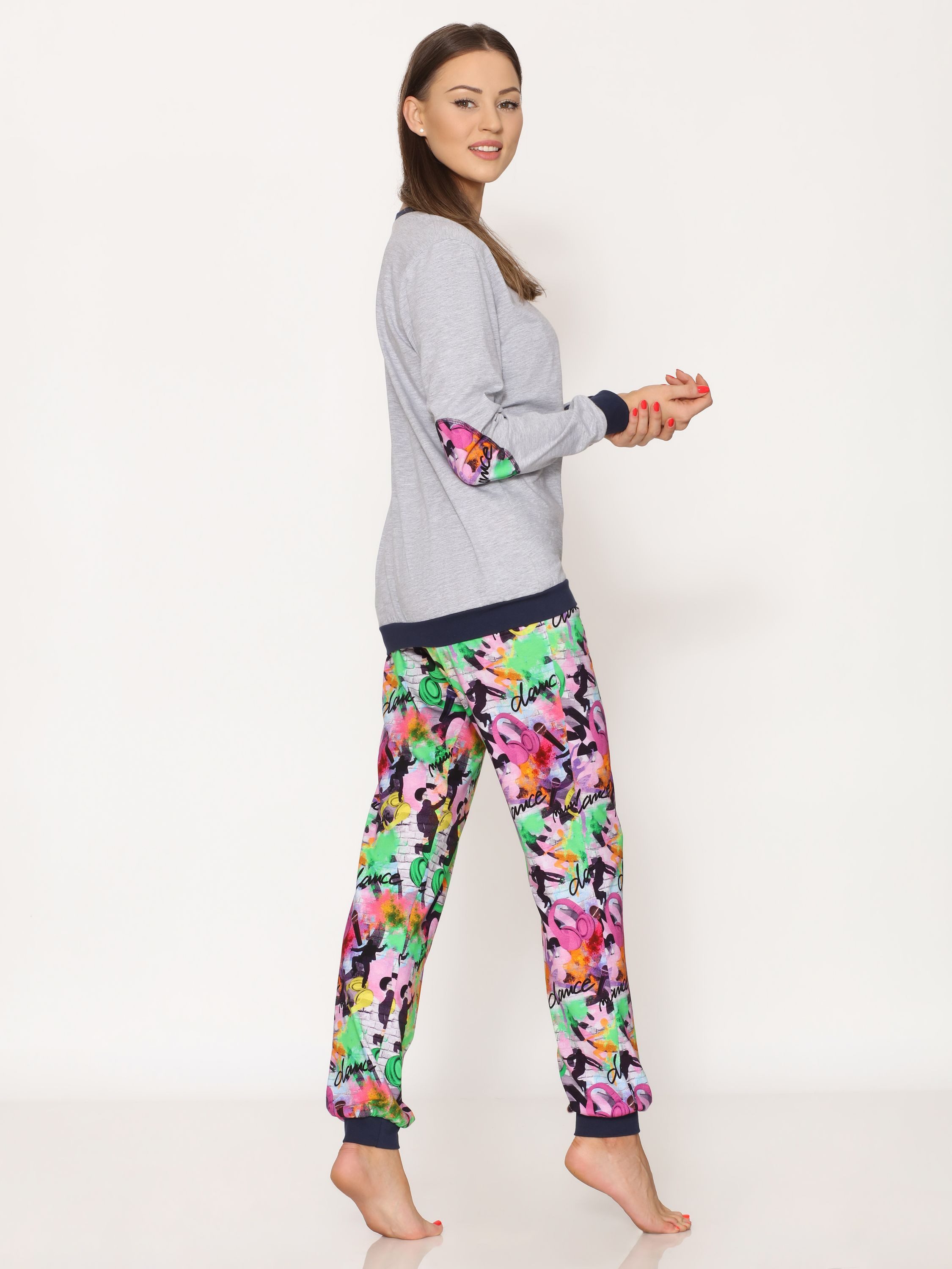 Merry Style Schlafanzug Damen Pyjama MS10-168 aus Baumwolle