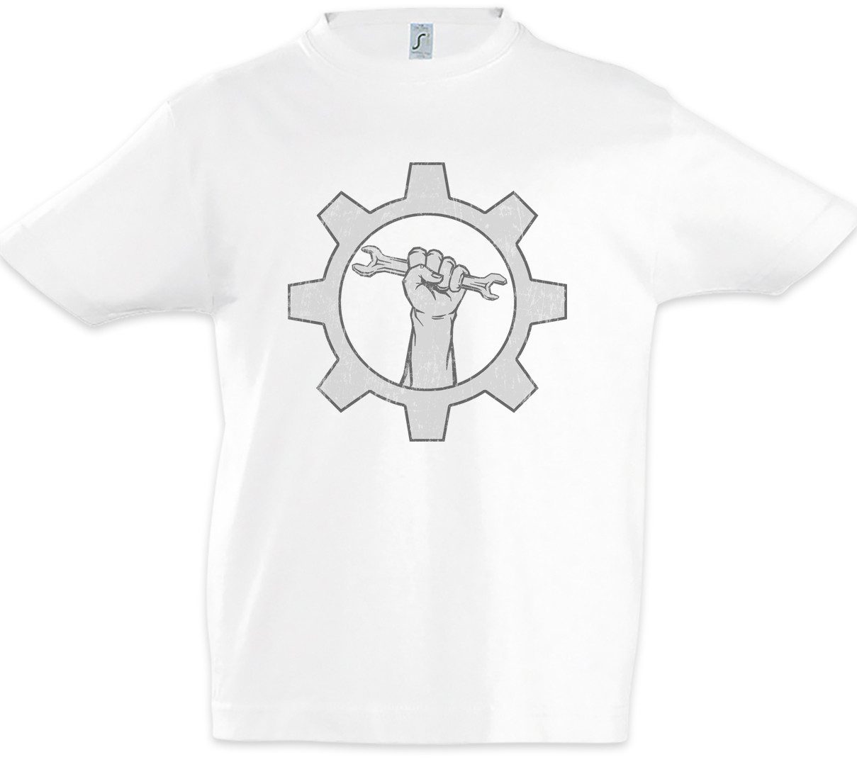 Print-Shirt Workers Fist Kinder T-Shirt Capitalism Kommunismus Sozialismus Gegen