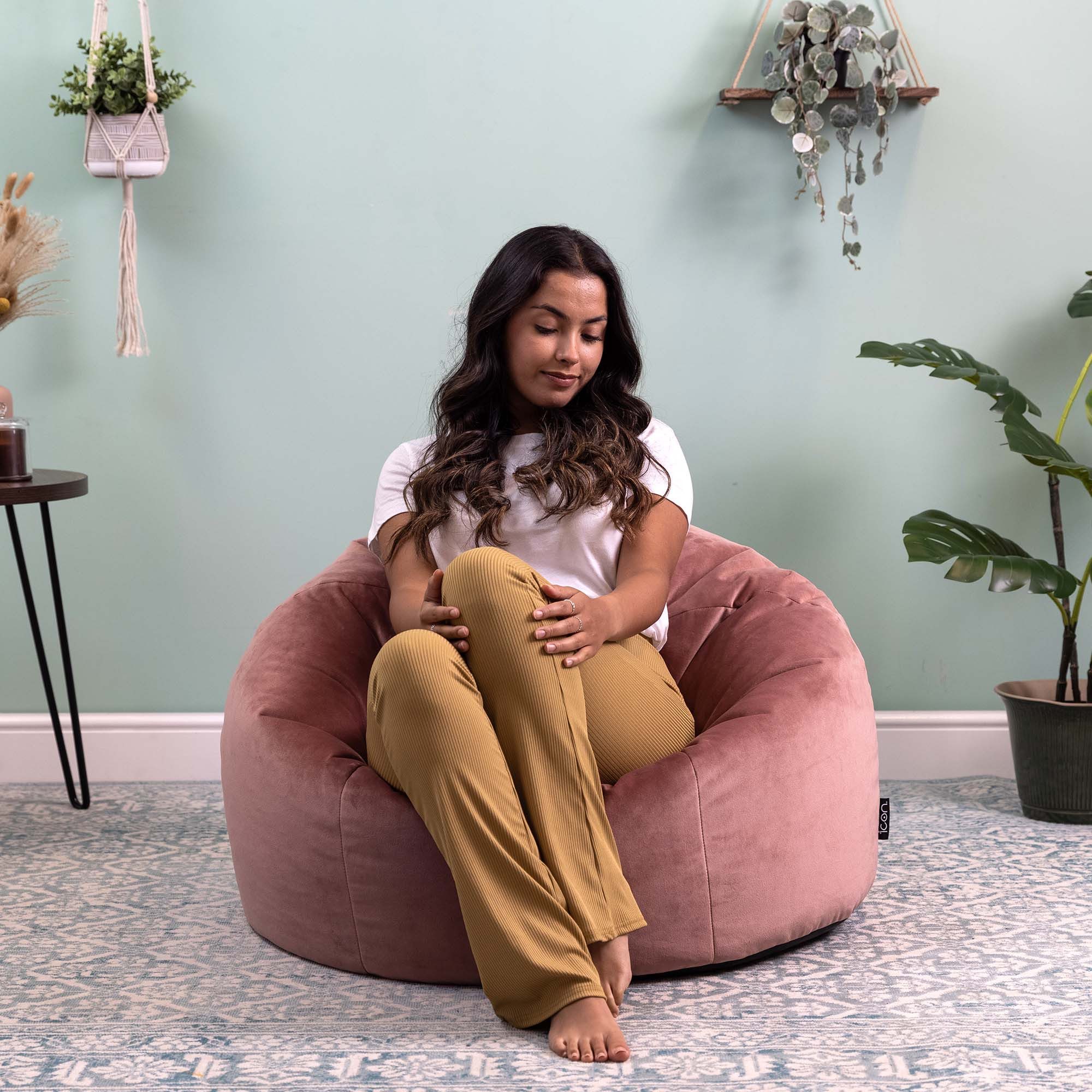 icon Sitzsack Klassischer Sitzsack aus Samt günstig online kaufen