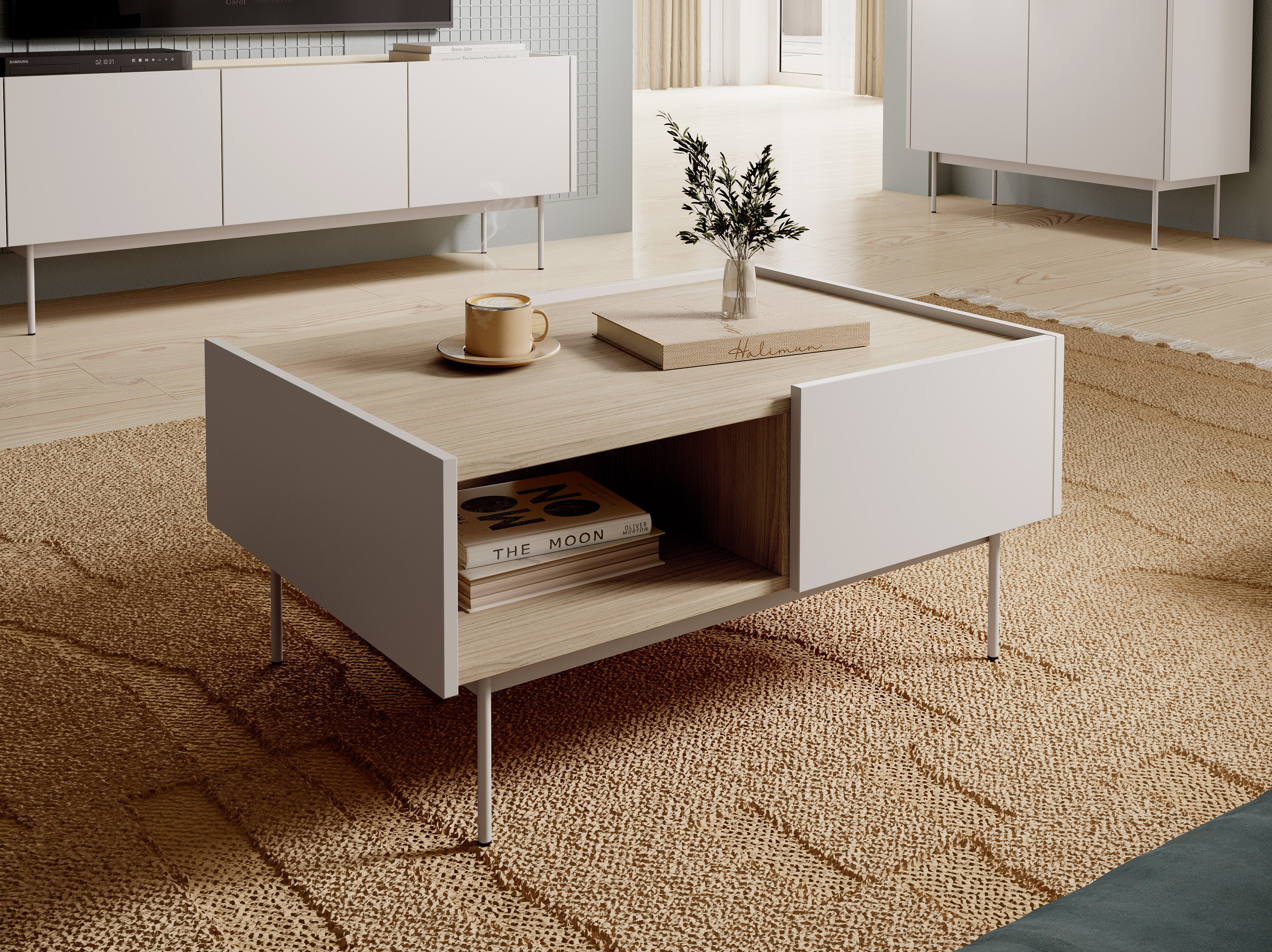 yourhouse24 Couchtisch Color L-97 Kaschmir/Ziegel günstig online kaufen