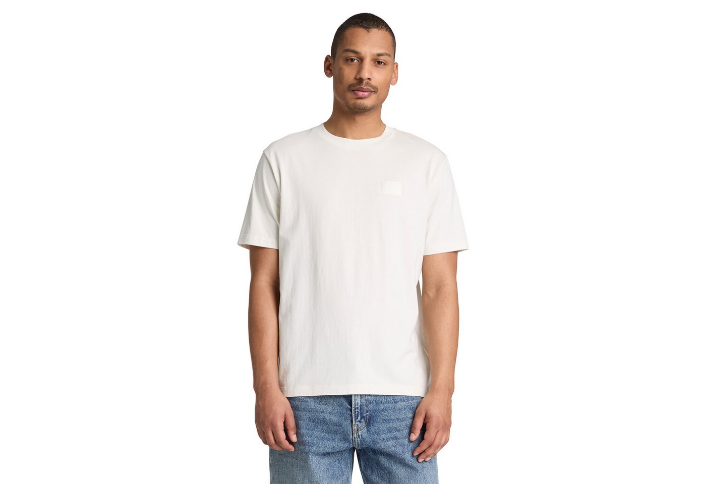 Timberland T-Shirt Silicon Badge SS Tee aus Baumwolle, in den Größen S bis XXXL