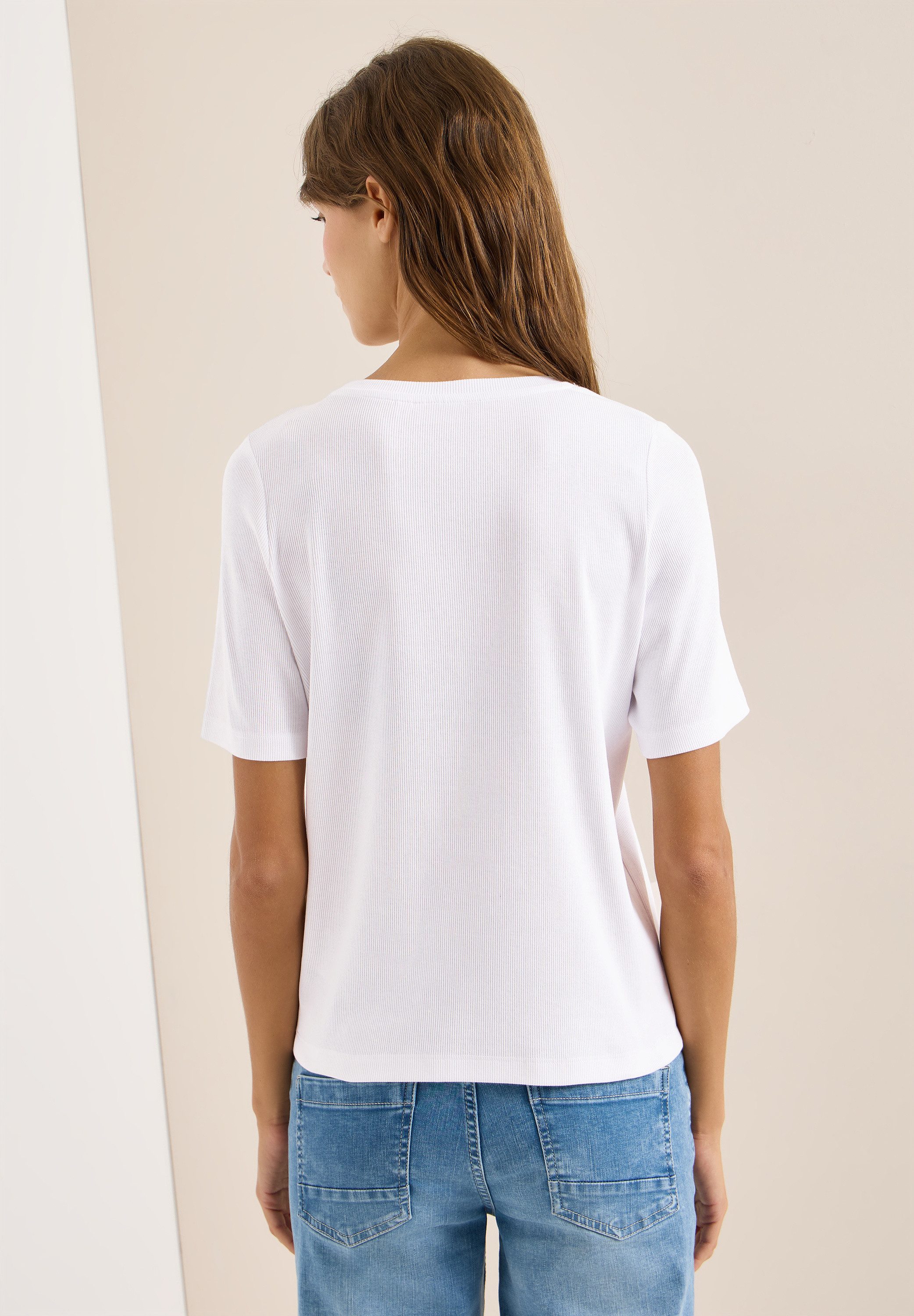 CECIL T-Shirt mit Rundhalsausschnitt