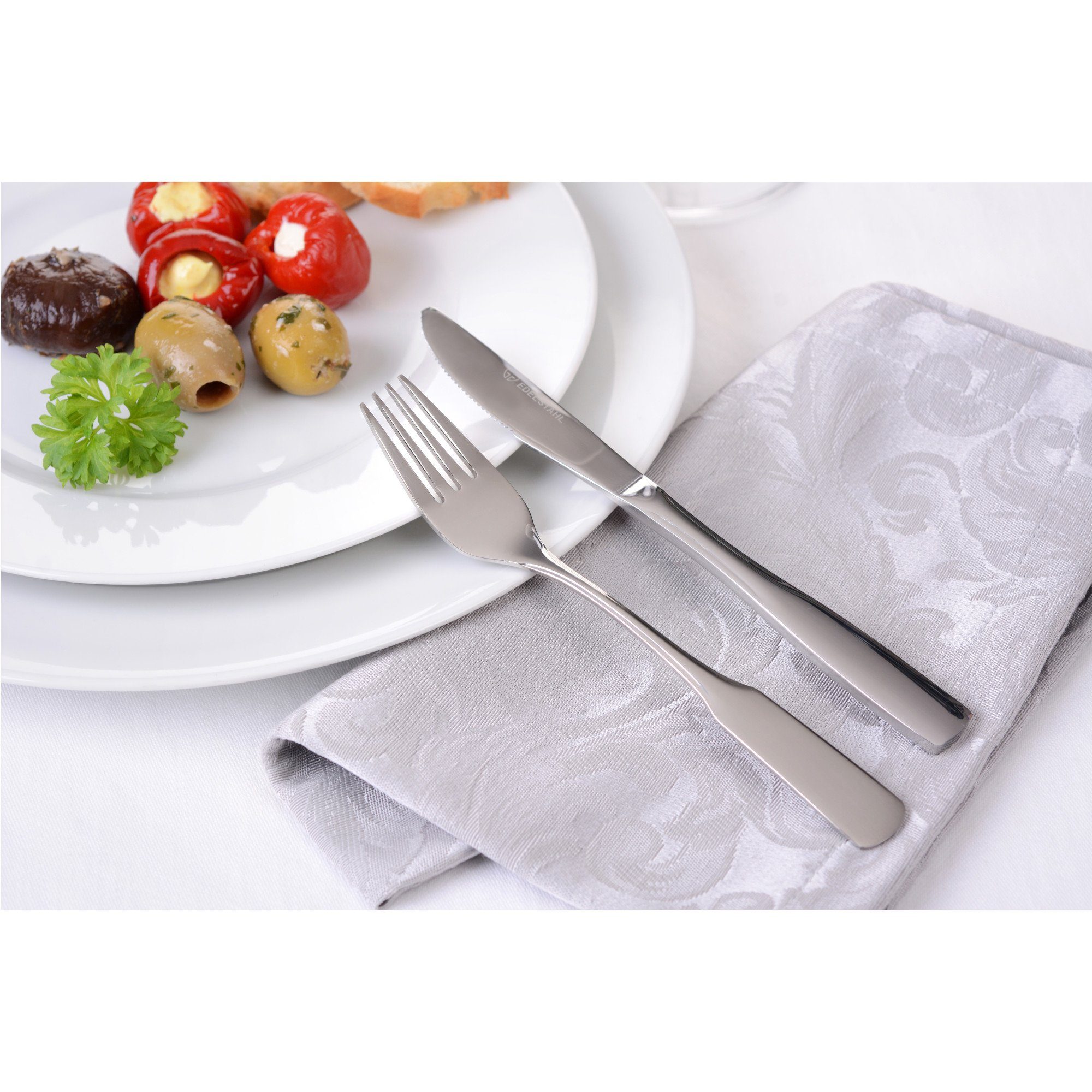 GRÄWE Dessertmesser GRÄWE Vorspeise- Dessertmesser 6 STÜCK, Besteckserie SPATEN