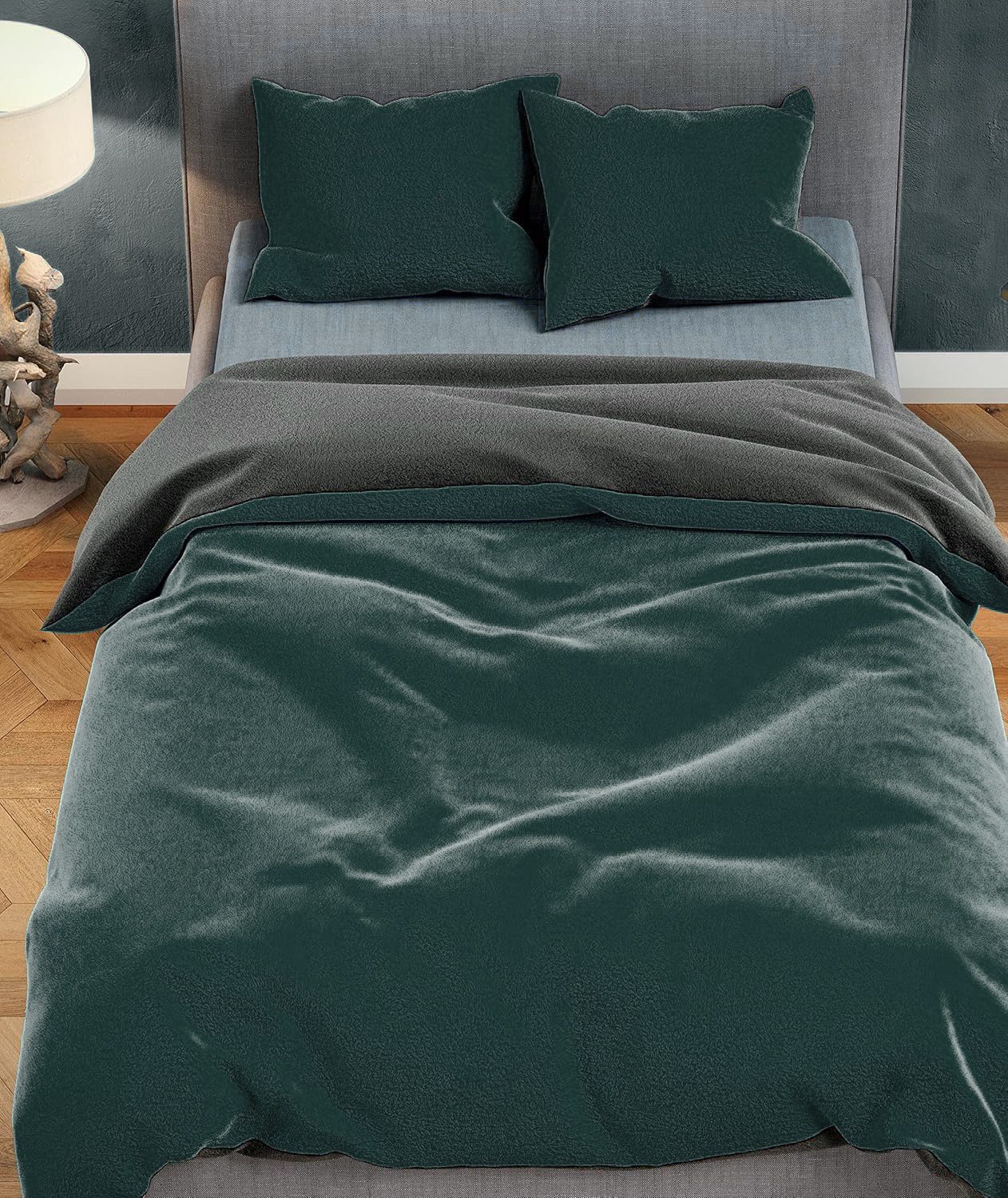 Leonado Vicenti Bettwäsche Winter Teddy Plüsch, Fleece, 2 teilig, Flauschig günstig online kaufen