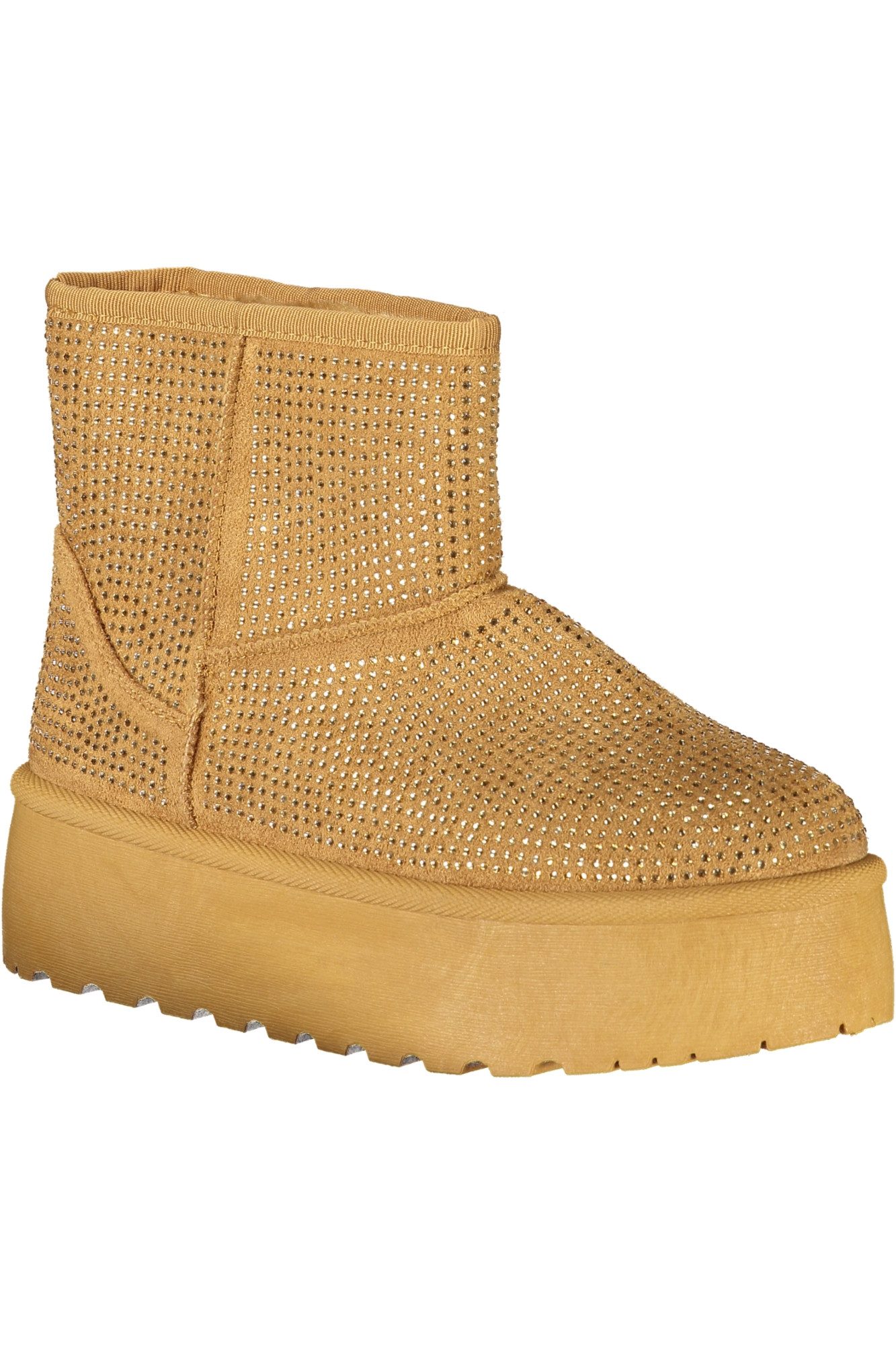 Laura Biagiotti Stiefelette Stylische Damenstiefel Braun mit Fell &