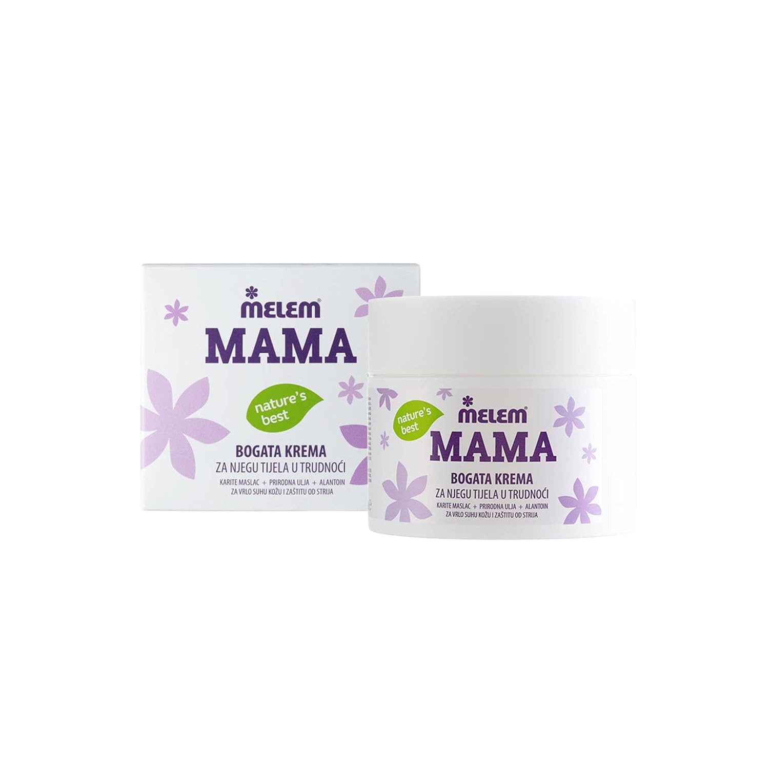Melem Hautcreme Melem Mama Körpercreme Schwangerschaft 300 ml