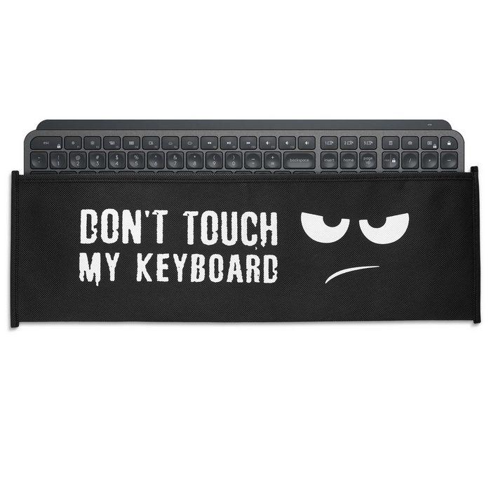 kwmobile Schutz-Set Hülle für Logitech MX Keys Wireless PC Tastatur Schutzhülle - Keyboard Staub Cover Case