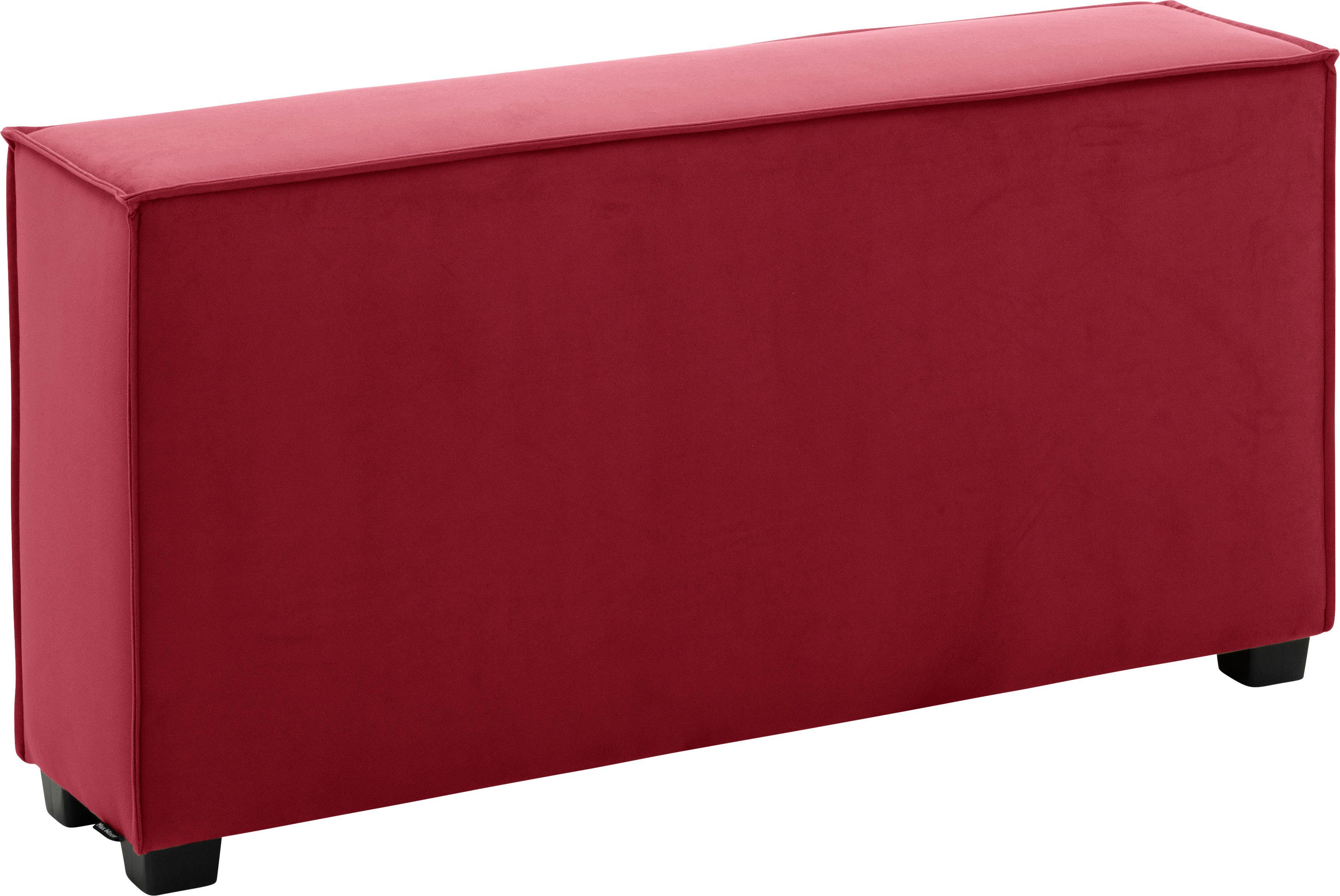 Max Winzer® Sofaelement MOVE, individuell kombinierbar rot