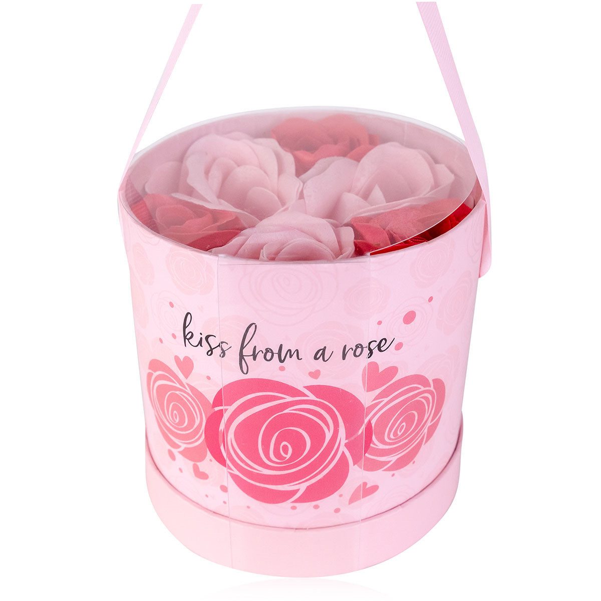 VewoTex Badekonfetti Baderosen Geschenkbox » 6 Baderosen je 4 Gramm, 1-tlg., » Seifenrosen » Badekonfetti » Geschenk