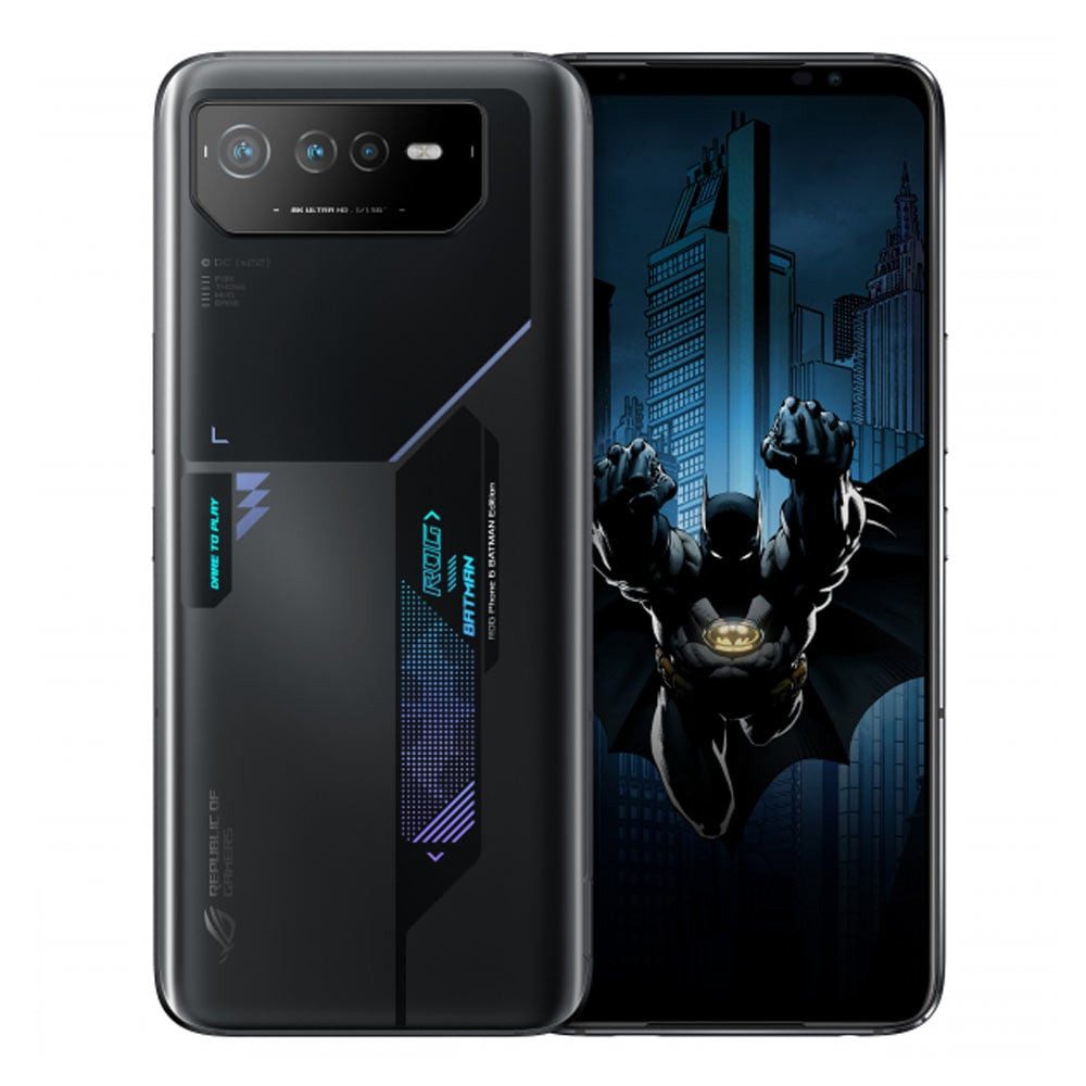 Asus ROG Phone 6D Batman Edition Smartphone (17,20 cm/6.78 Zoll, 50 MP Kamera, Gaming Smartphone, Batman Edition)