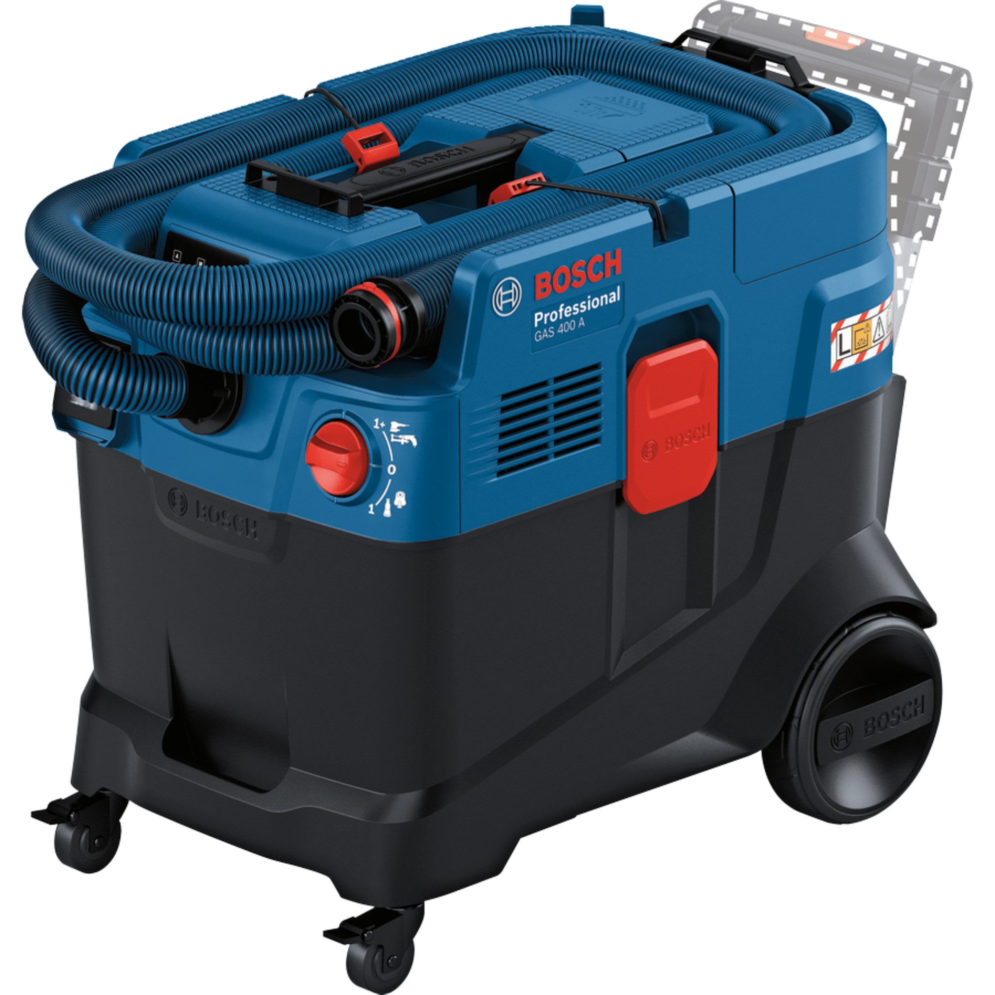 Bosch Professional Bodenstaubsauger Bosch Professional GAS 400 A Professional, 1200 W, Mit Filterbeutel