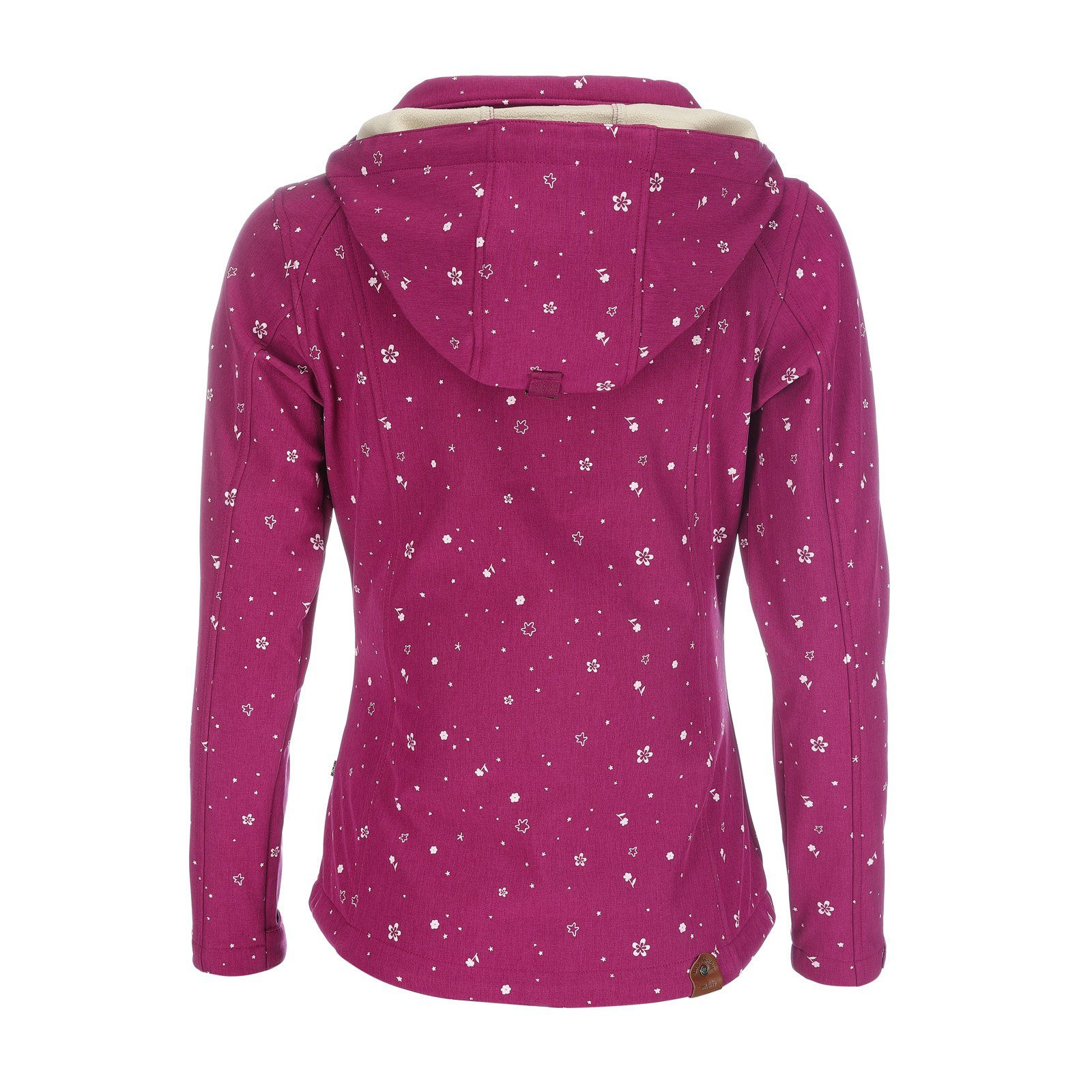 Dry Fashion Softshelljacke Niebüll Damen Outdoor Jacke Niebüll mit verstellbarer und abnehmbarer Kapuze – Bild 4 von 5
