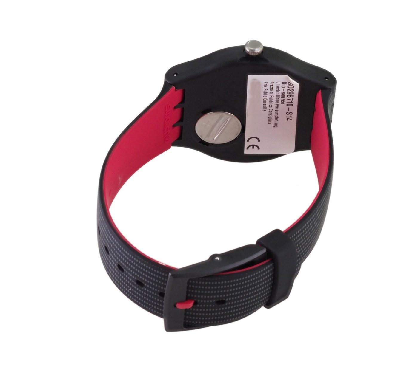 Swatch Quarzuhr Swatch Damen Herren Quarz Uhr SO29B710-S14 GAET X29