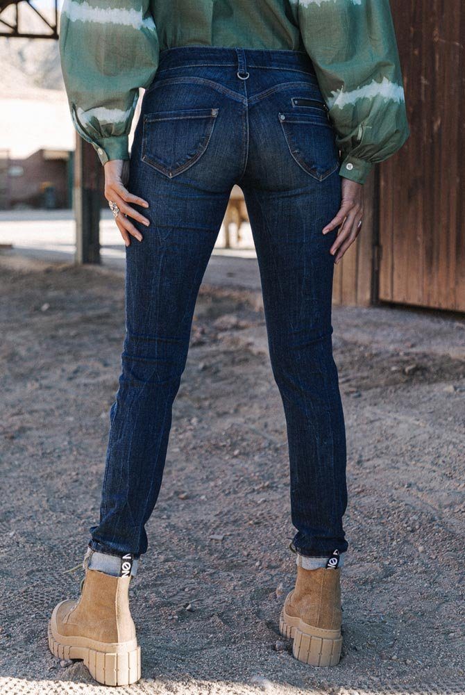 Porter slim Style Slim-fit-Jeans Freeman Fever Stretch stretch Super Alexa Denim mit 4-Pocket T.