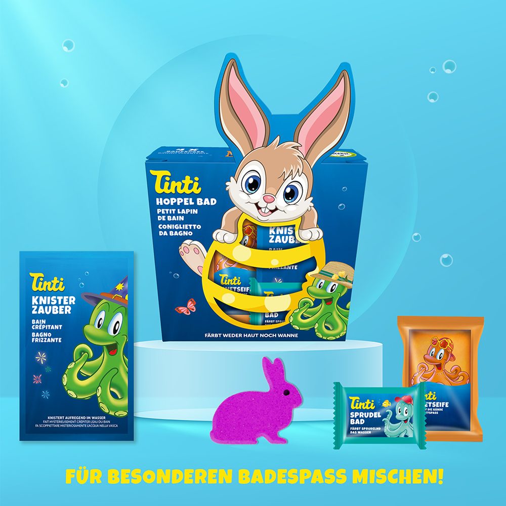 TINTI Badespielzeug Tinti Hoppel Bad