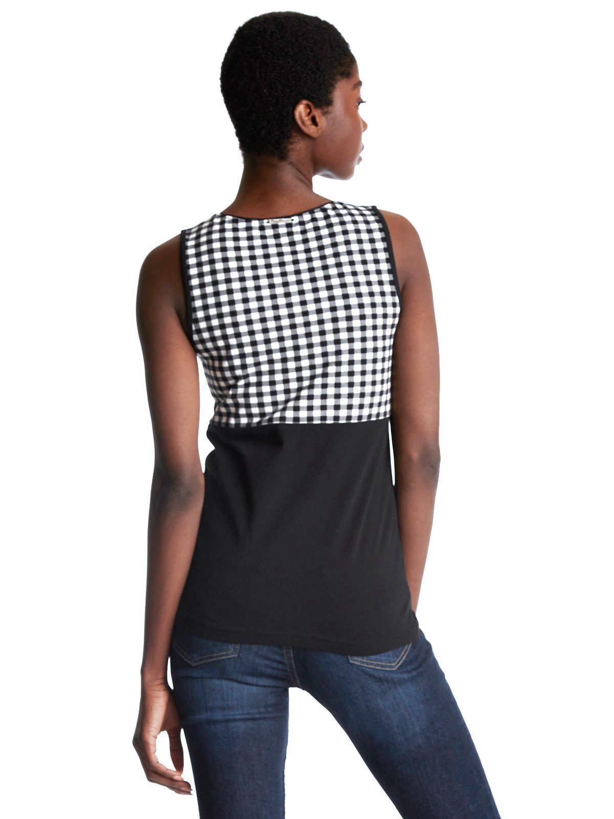 Pussy Deluxe Tanktop Vichy Cherry günstig online kaufen