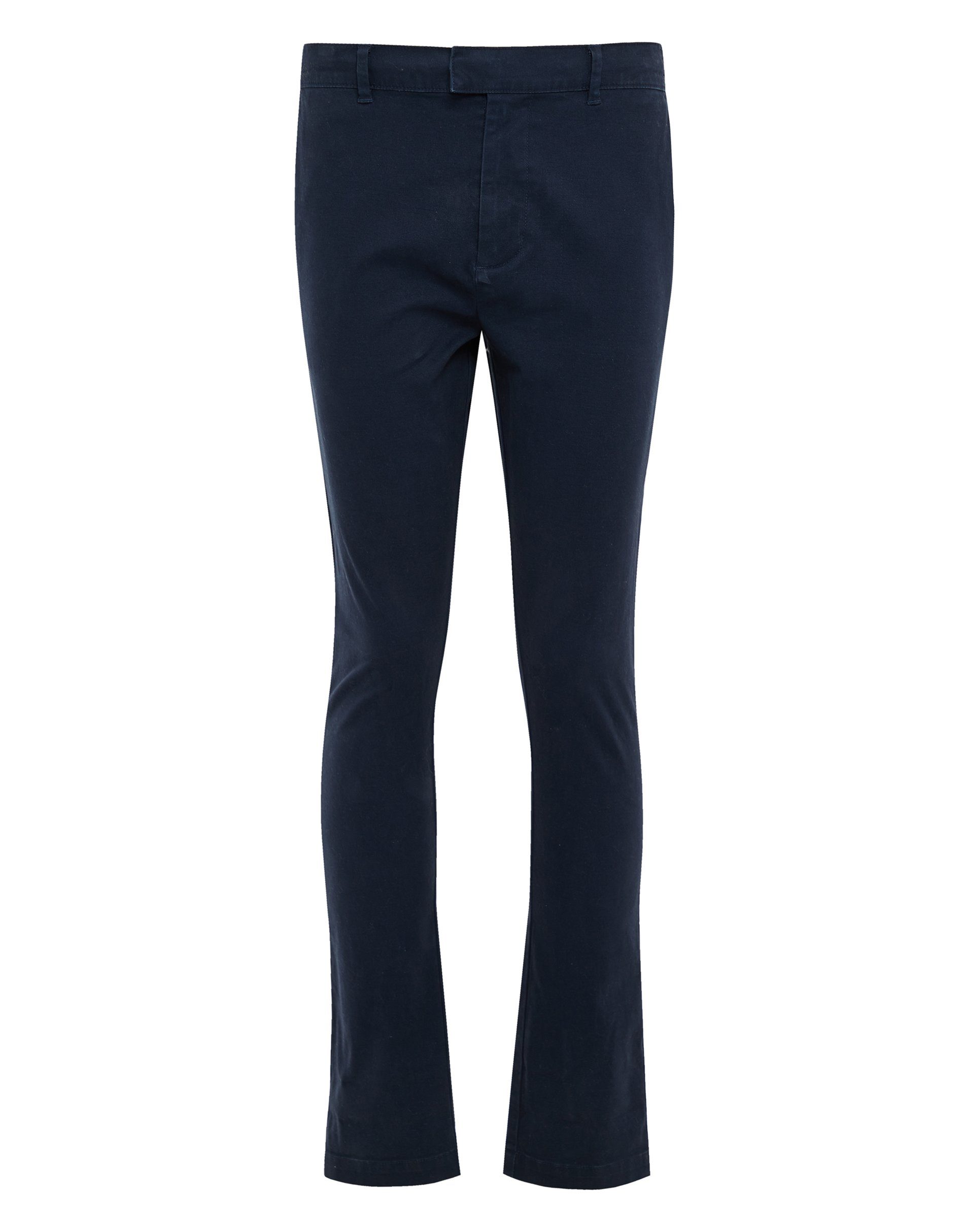 Threadbare Chinohose THB Trouser Chino Navy- Marley Stretch dunkelblau