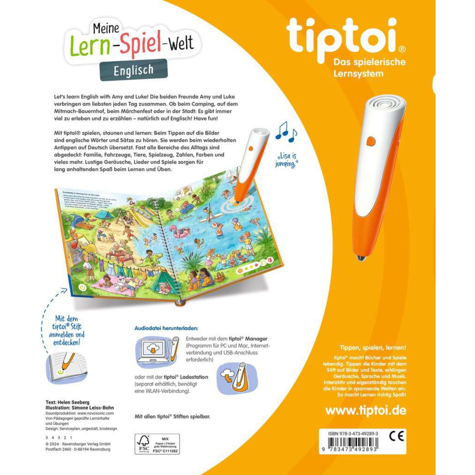 Ravensburger Lernspielzeug Ravensburger tiptoi Meine Lern-Spiel-Welt: günstig online kaufen