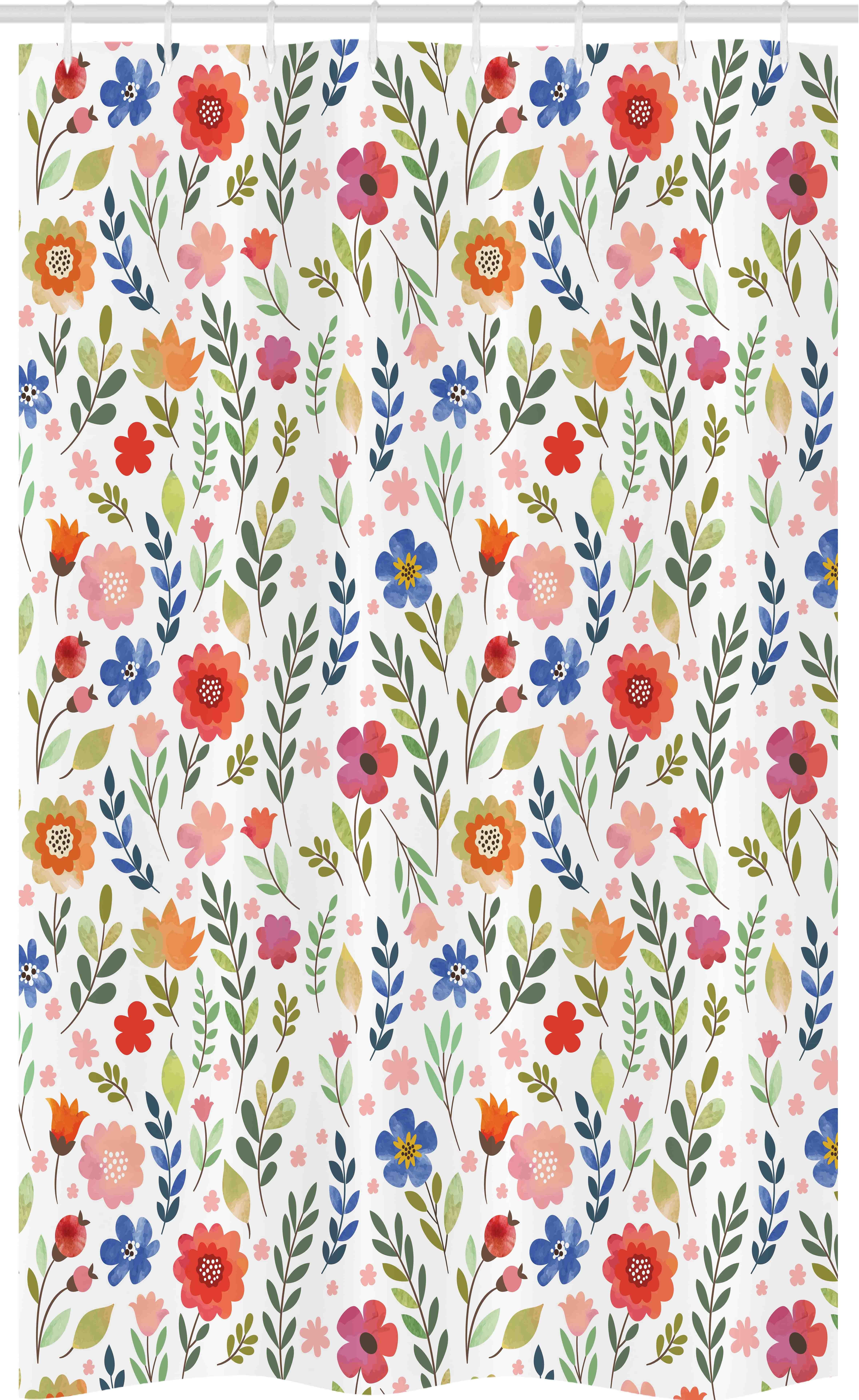 Abakuhaus Duschvorhang Badezimmer Deko Set aus Stoff mit Haken Breite 120 c günstig online kaufen