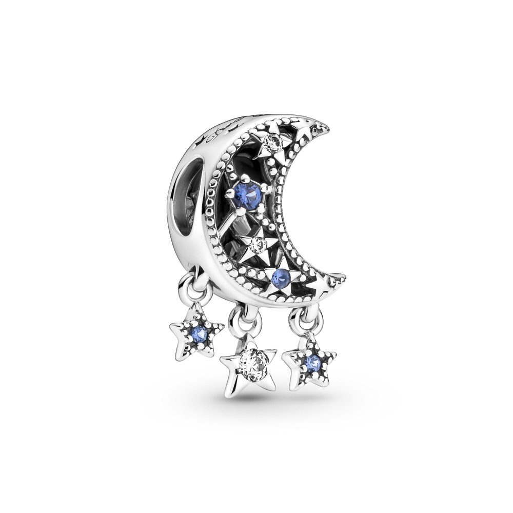 Pandora Charm-Einhänger Pandora Stern & Mondsichel Charm 799643C01 günstig online kaufen