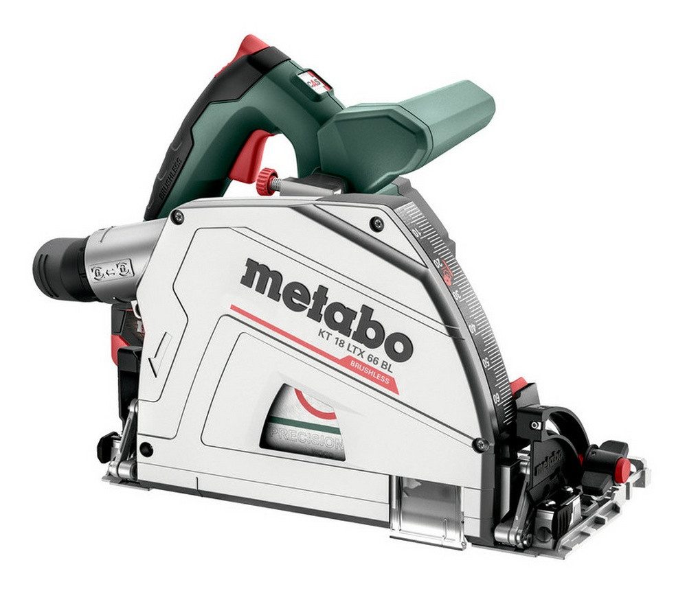 metabo Akku-Tauchsäge KT 18 LTX 66 BL, Tauchkreissäge 2 x 8 Ah LiHD in MetaBox