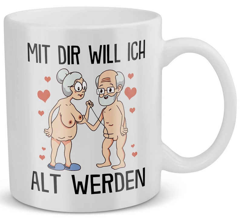 22Feels Tasse Paar Jahrestag Geschenk Mann Frau Hochzeitstag Valentinstag Pärchen, Keramik, Made in Germany, Spülmaschinenfest