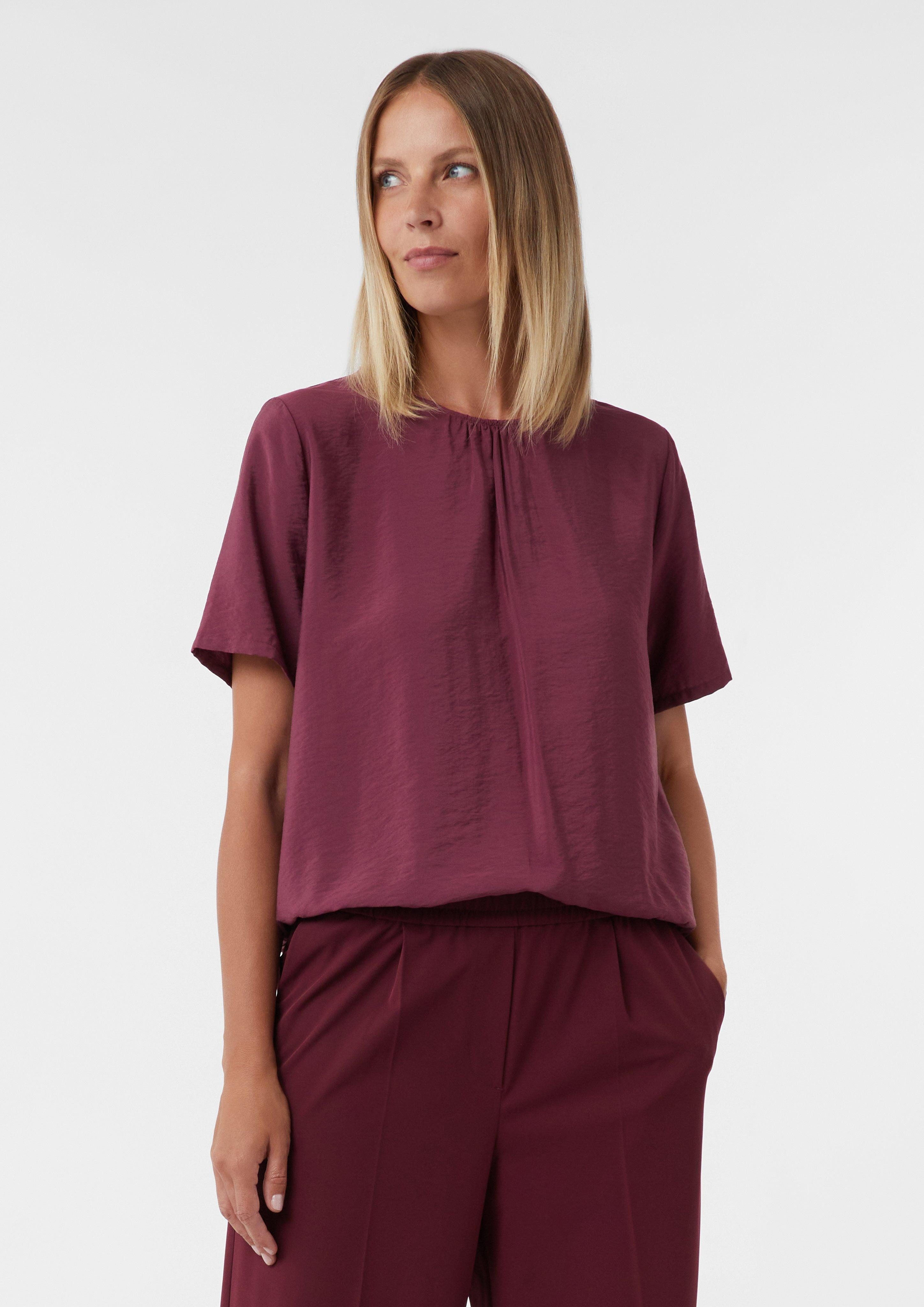 comma casual identity Kurzarmbluse Kurzärmelige Bluse günstig online kaufen