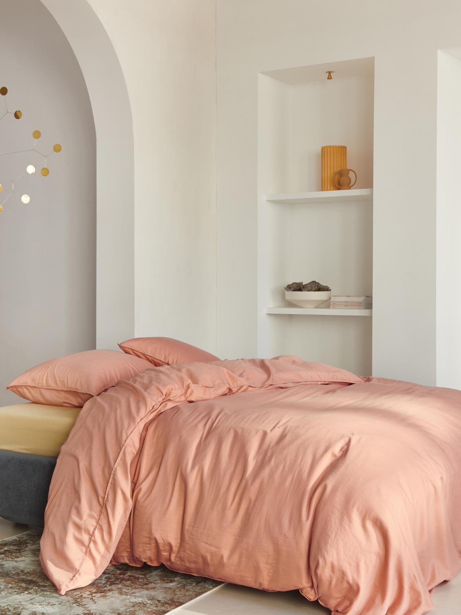 Essenza Bettwäsche Minte, Satin, 2 teilig, günstig online kaufen