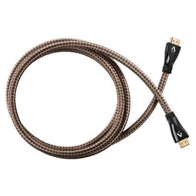 AVINITY »High Speed HDMI™ Kabel, Ethernet, Gewebe und vergoldet« HDMI-Kabel, HDMI, (500 cm), - Bandbreite 340 MHz - Datenübertragungsrate 21,0 Gbit/s