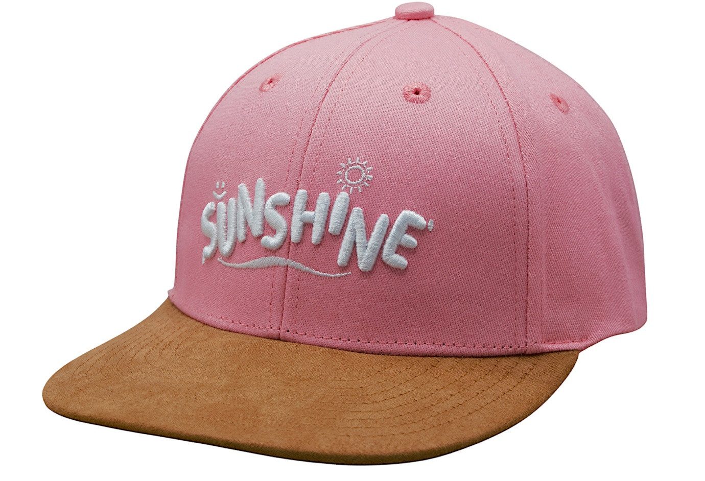 Bexxwell Snapback Cap Sunshine für Kinder (2 bis 7 Jahre, optimale Passform)