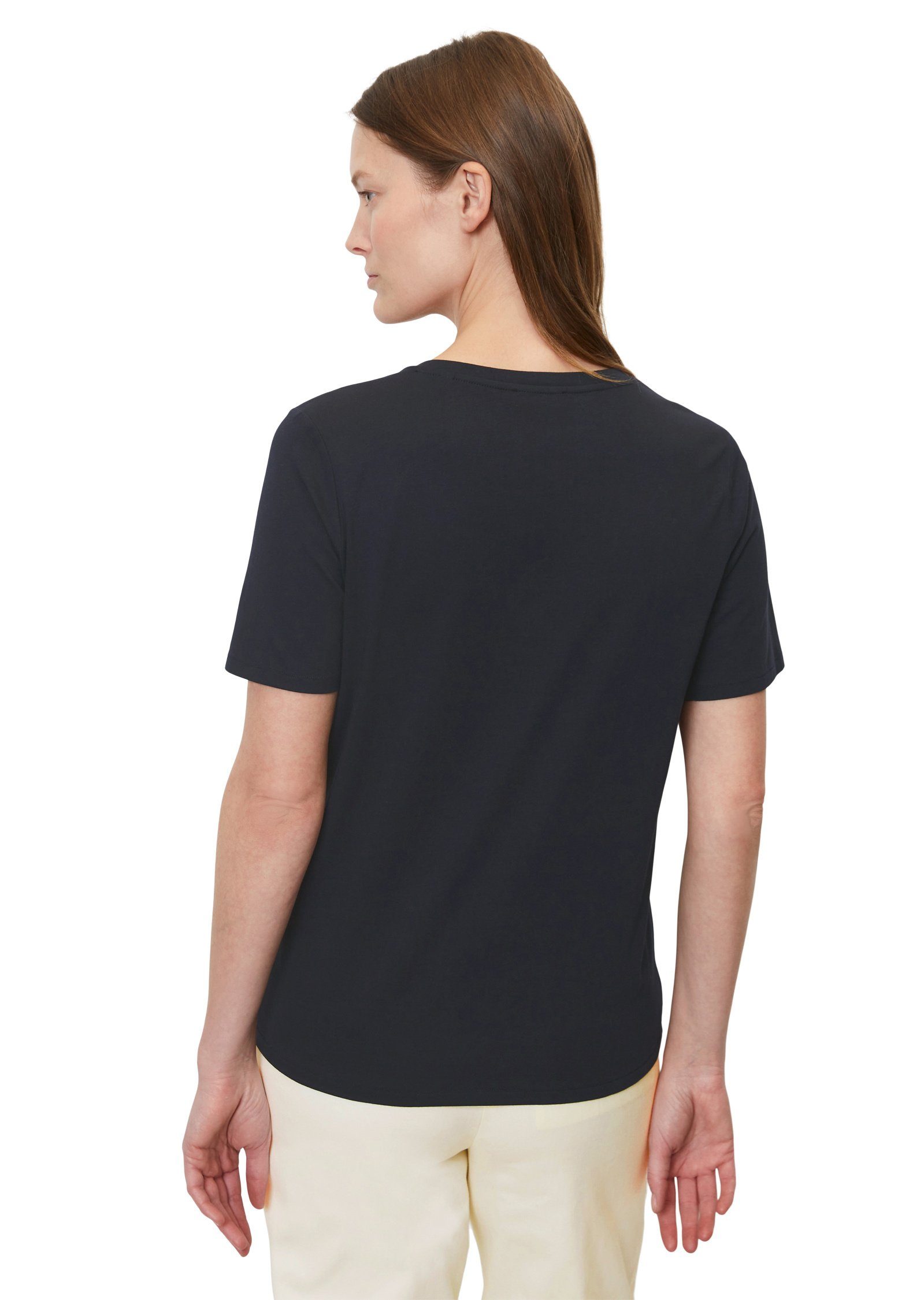 T-Shirt Cotton blau Organic aus O'Polo Marc