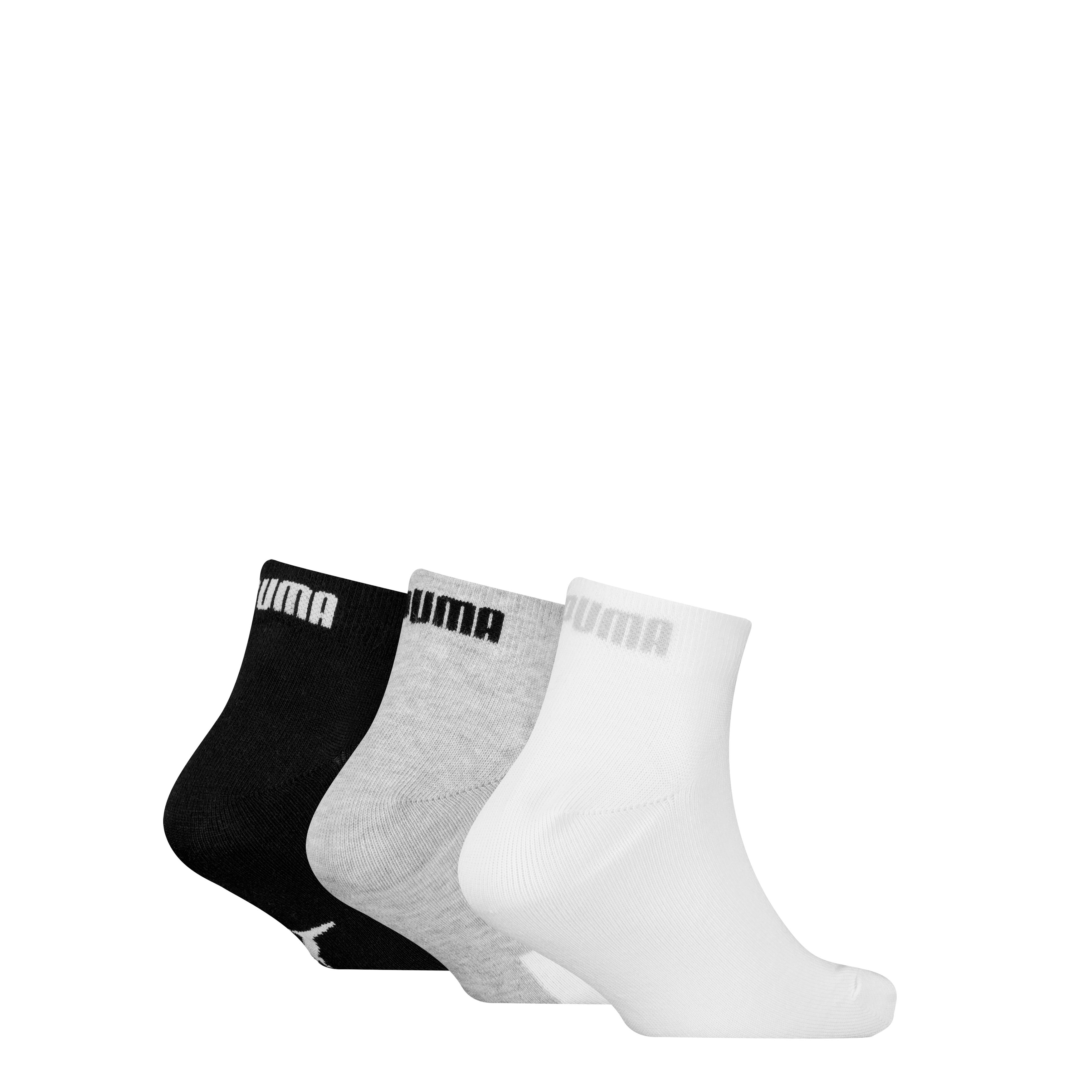 PUMA Kurzsocken PUMA KIDS BWT QUARTER 3P (3er-Pack) mit verstärkter Zehenkonstruktion – Bild 2 von 2