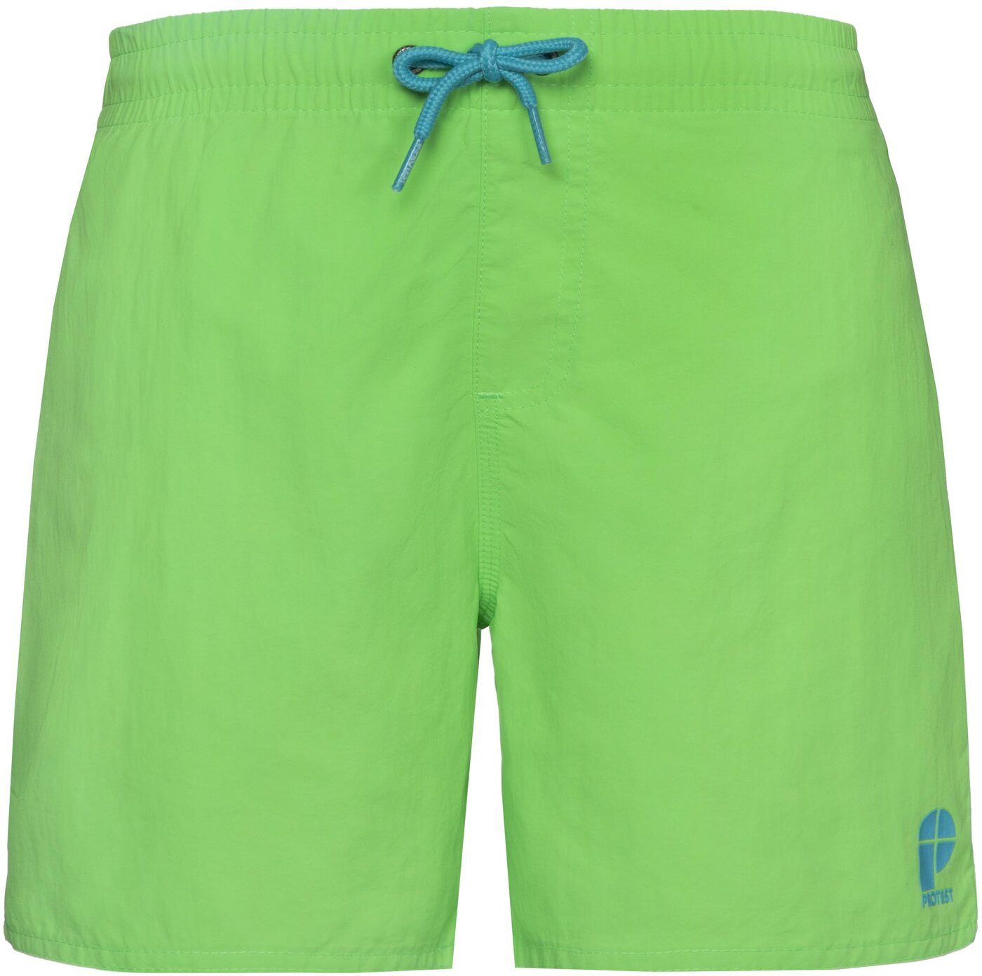 Protest Shorts CULTURE JR beachshort NEON GREEN