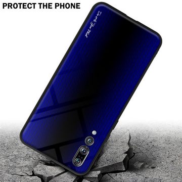 Cadorabo Handyhülle Huawei P20 PRO / P20 PLUS Huawei P20 PRO / P20 PLUS, Robustes Hard Case - Handy Schutzhülle - Hülle - Back Cover Bumper