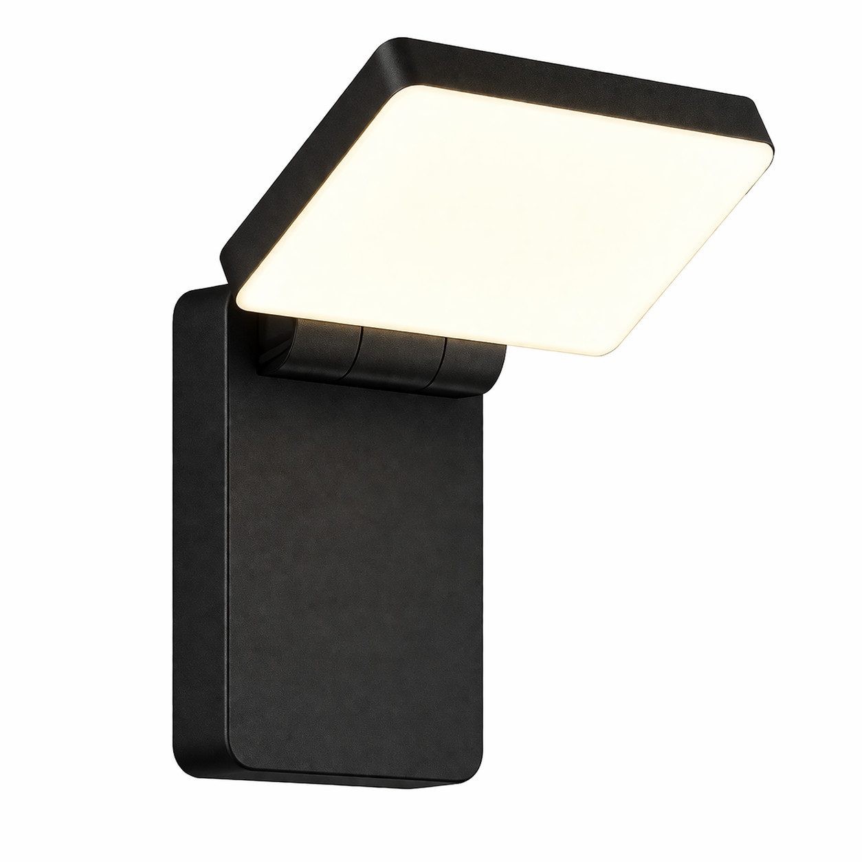 TSE Lichtanlage Kingwen LED Außenwandleuchte 40W IP65 schwenkbar Schwarz