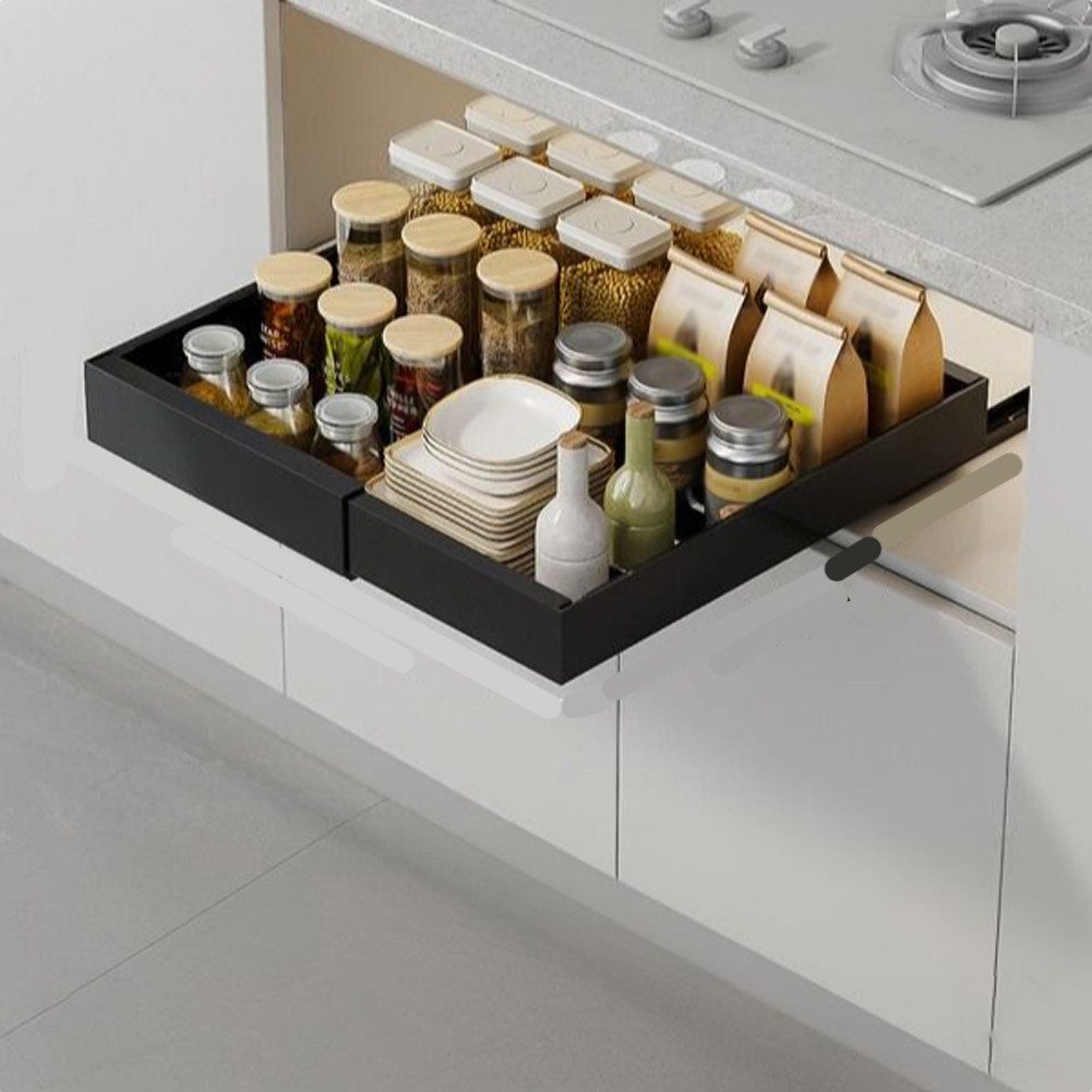 GarveeMore Küchenorganizer-Set 32-52CM Expandierbarer Ausziehbarer Schrank günstig online kaufen