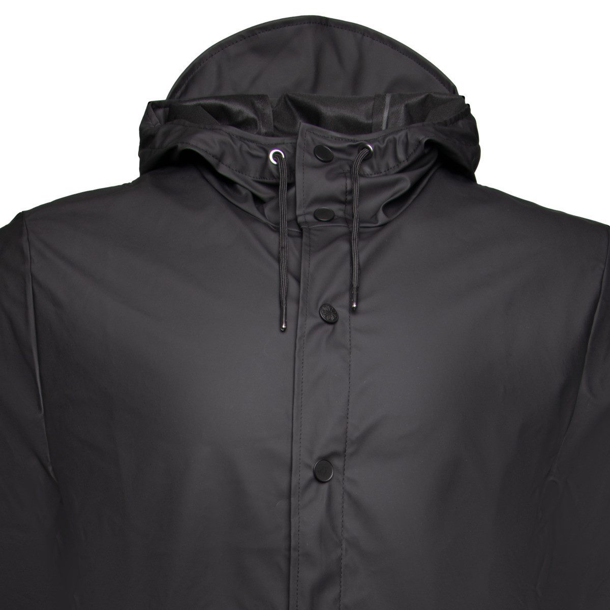 Rains Regenjacke Long Jacket W3 Unisex Erwachsene Regenmantel, Kapuze, Jacket, Anorak, Regenbekleidung