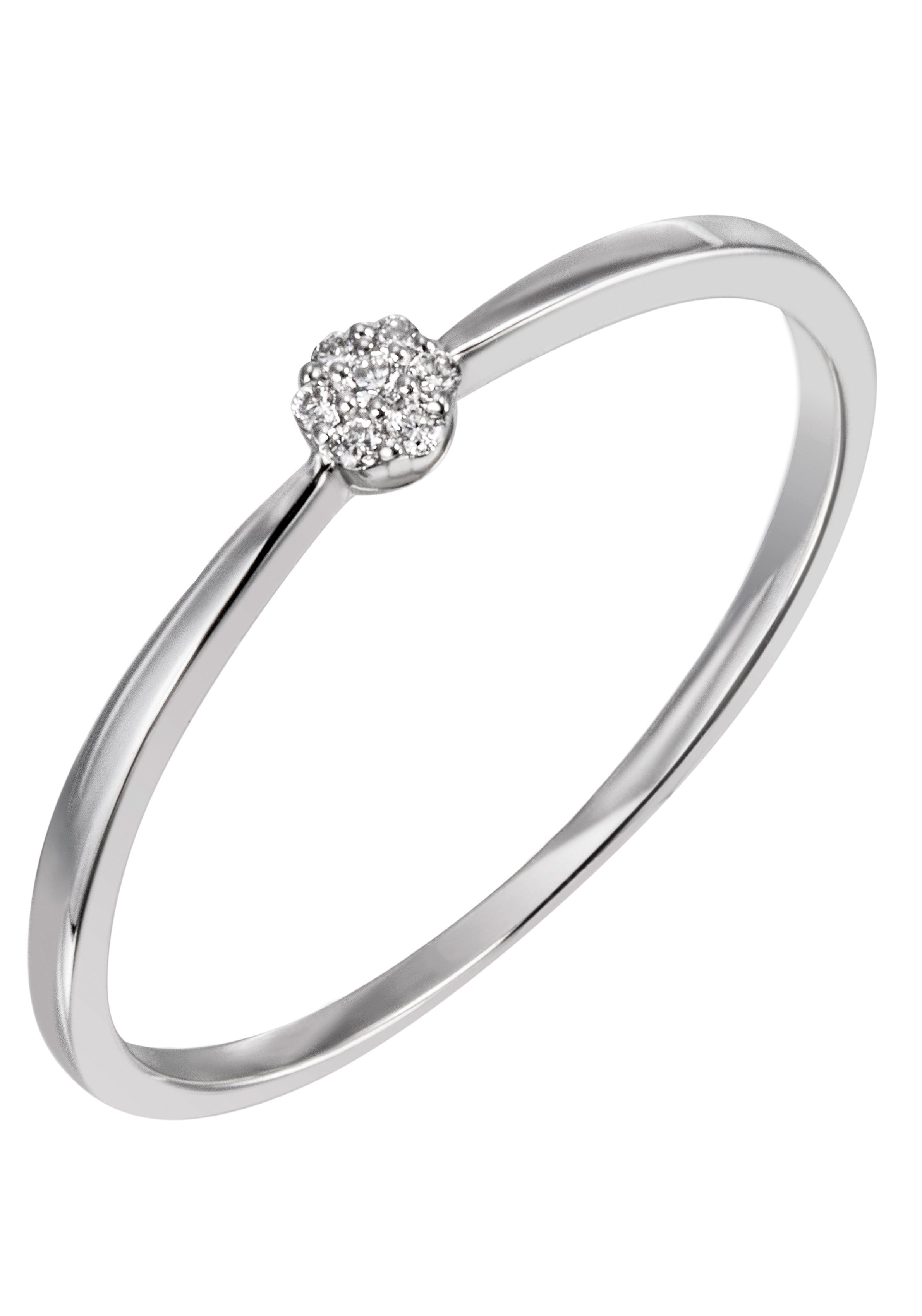 Firetti Diamantring Schmuck Geschenk Gold 585 Damenring Goldring Diamant, mit Brillanten