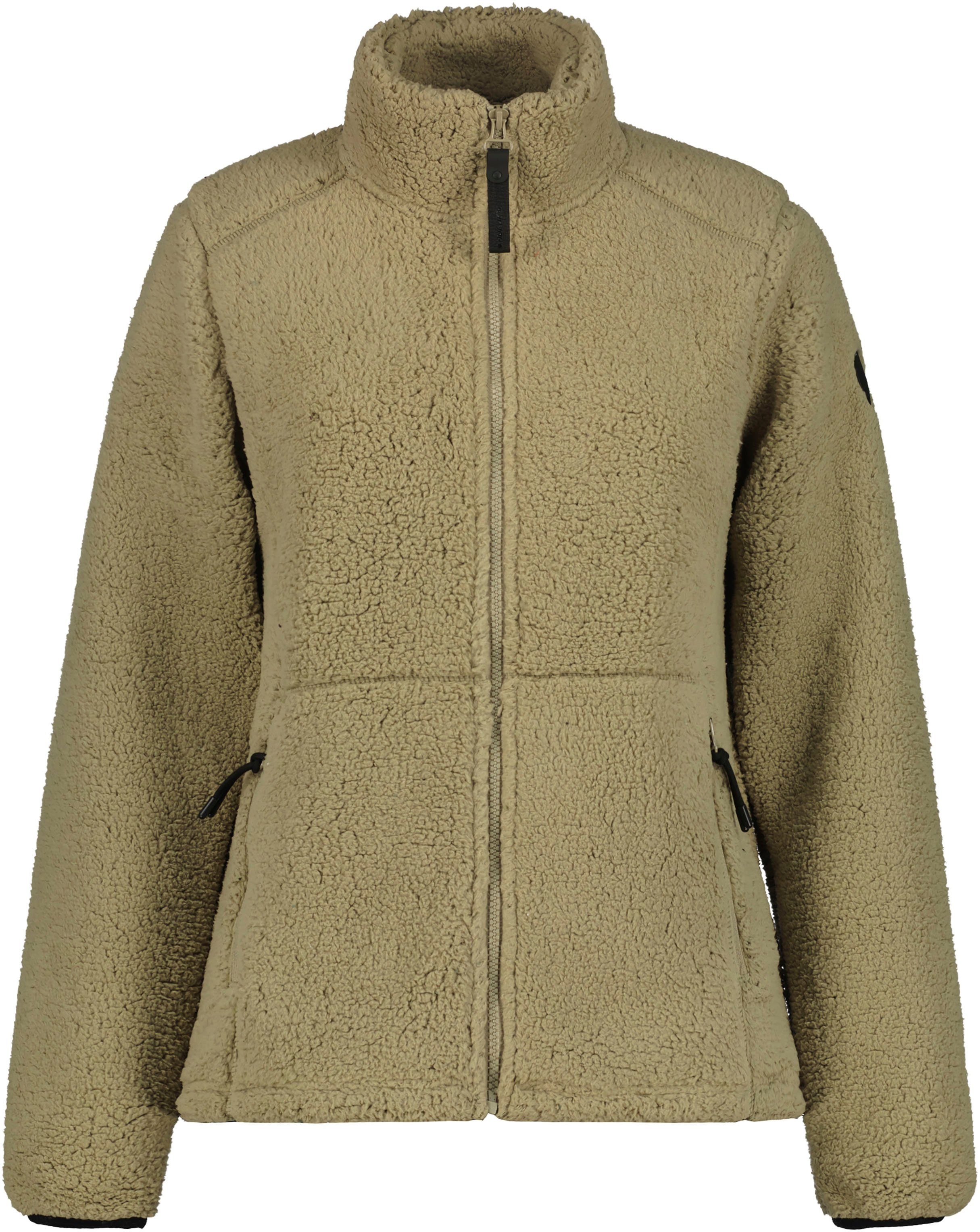 Icepeak Fleecejacke ICEPEAK ADELINE mit Stehkragen khaki