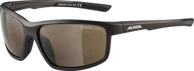 Alpina Sports Sportbrille, (1-St), ALPINA Unisex - Erwachsene, DEFEY Sportbrille tin matt-black