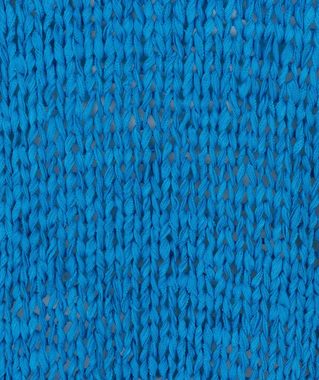 Esqualo Strickpullover Esqualo Pullover mit V Auschnitt Strickoptik Blue