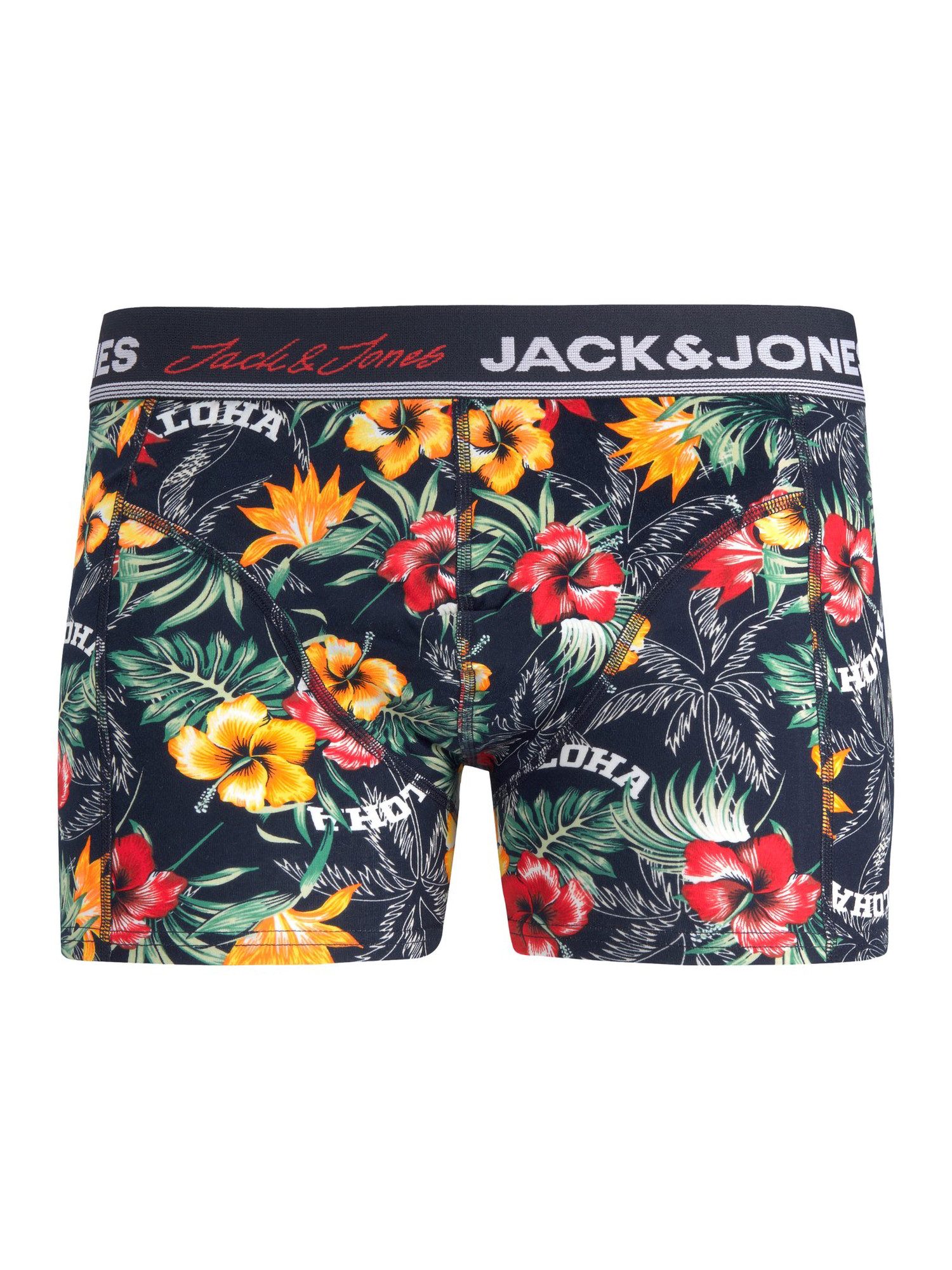 Jack & Jones Boxershorts Jacvel (5-St., 5er Pack) gute Passform durch elastische Baumwollqualität