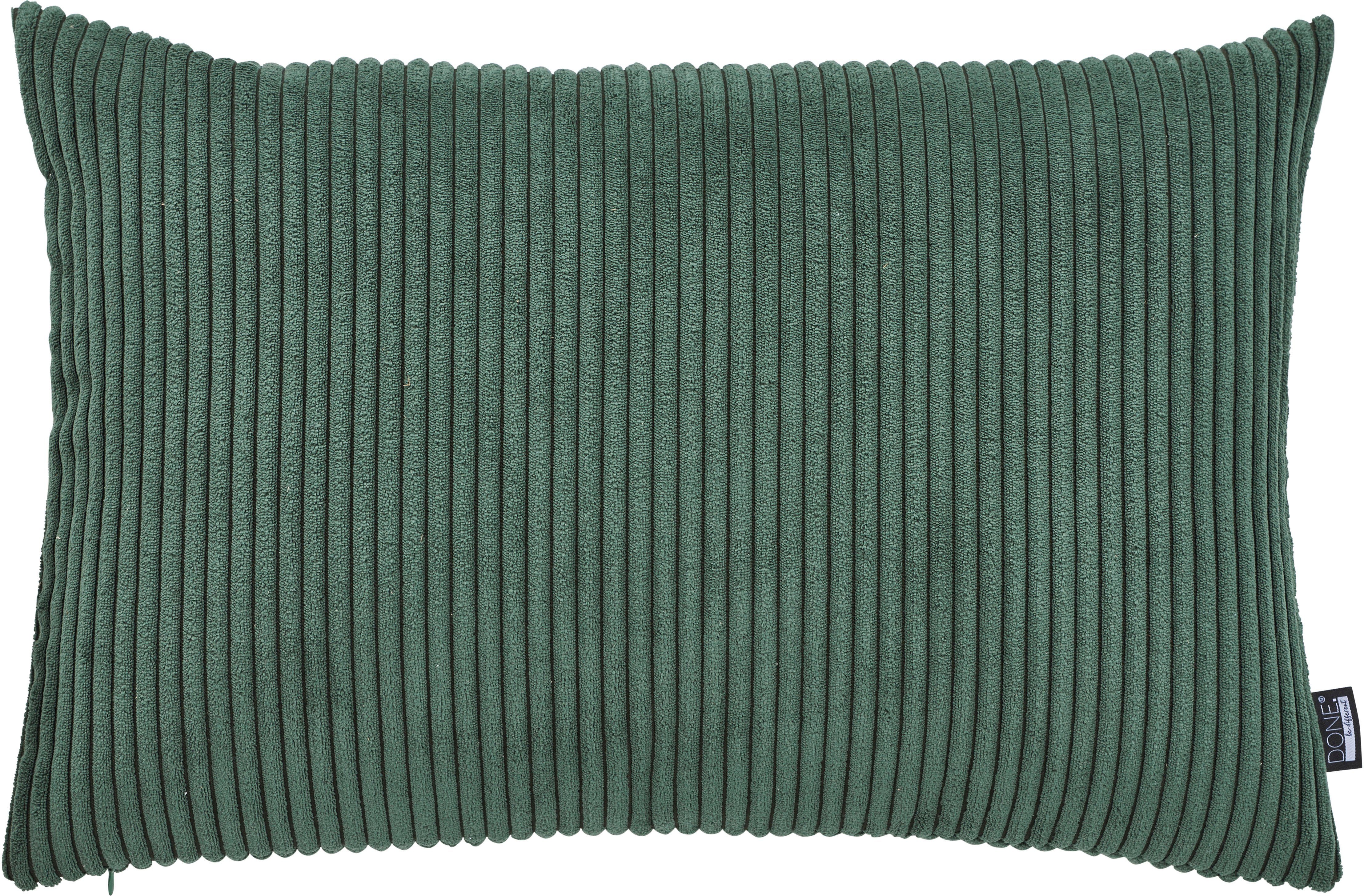 done.® Dekokissen Zoom, Kissenhülle aus modernem Cordstoff