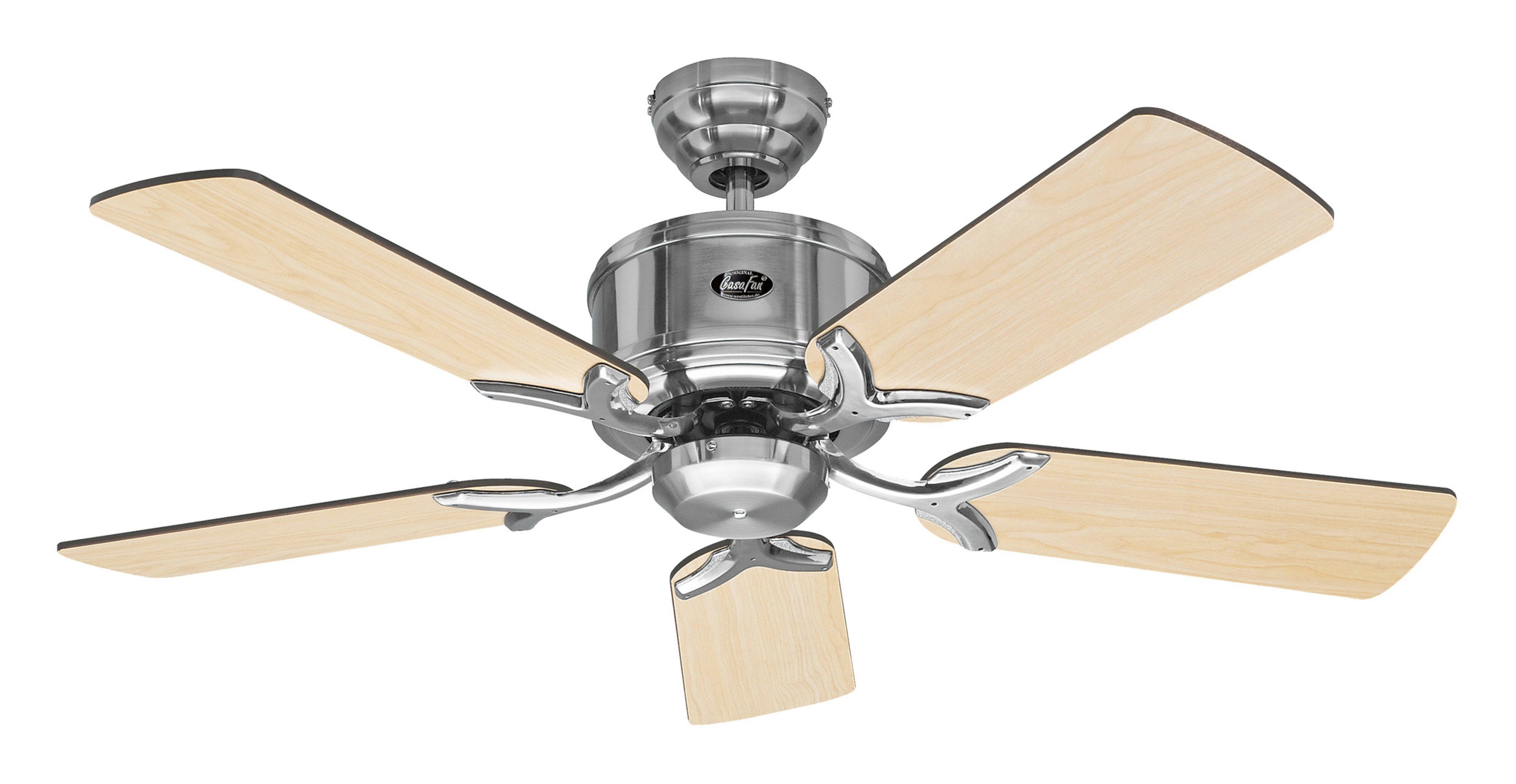 CasaFan Deckenventilator DC Deckenventilator Eco Elements 103 Chrom, Timer